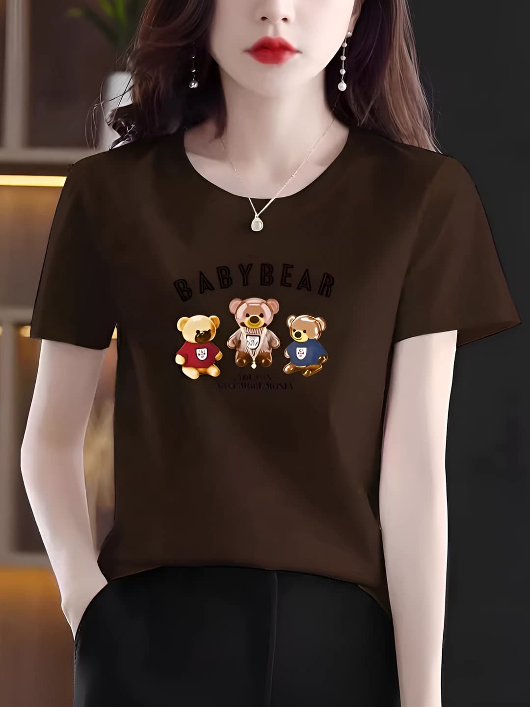Three bears dark brown