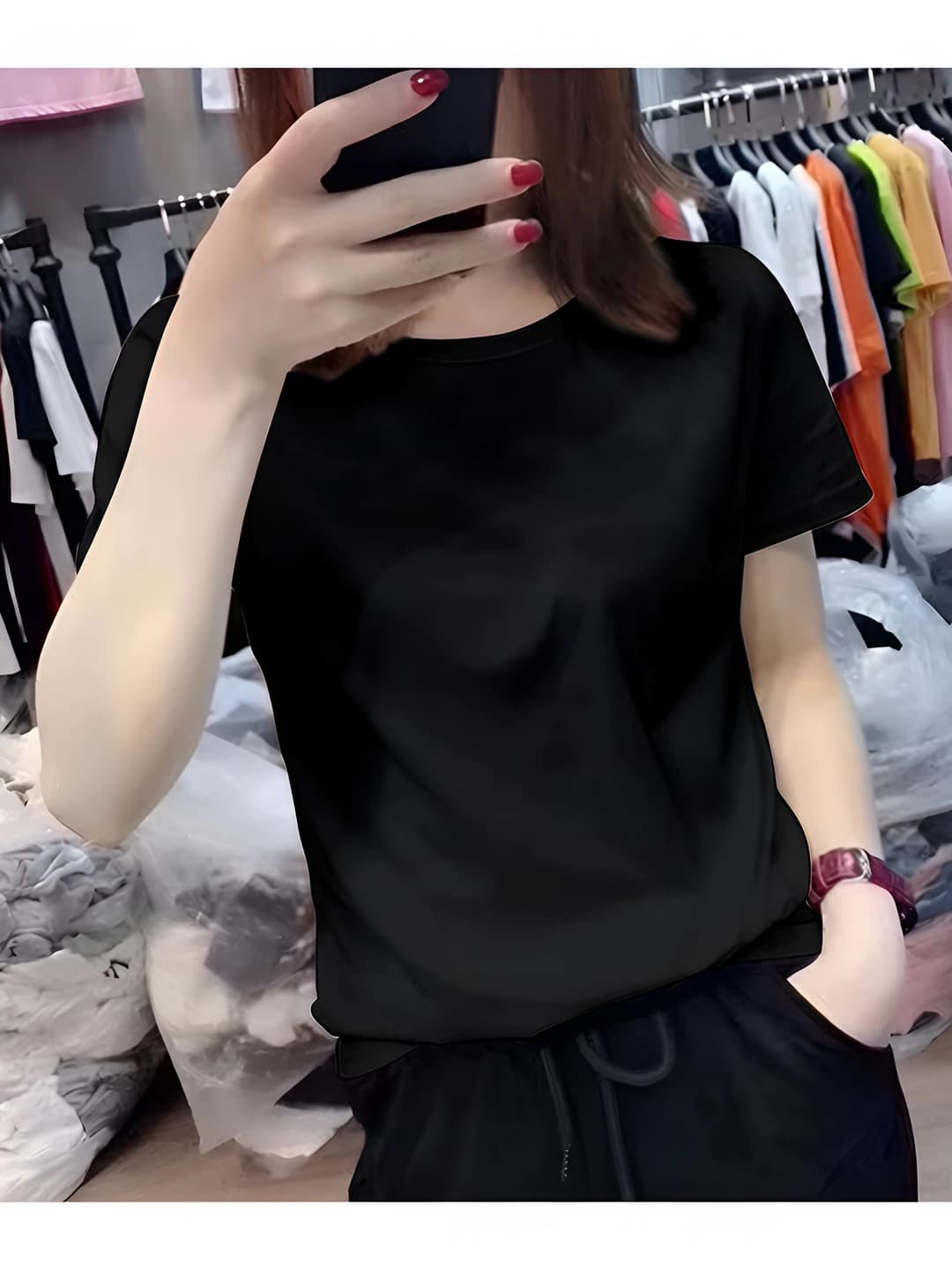 KC Однотонный Чёрный