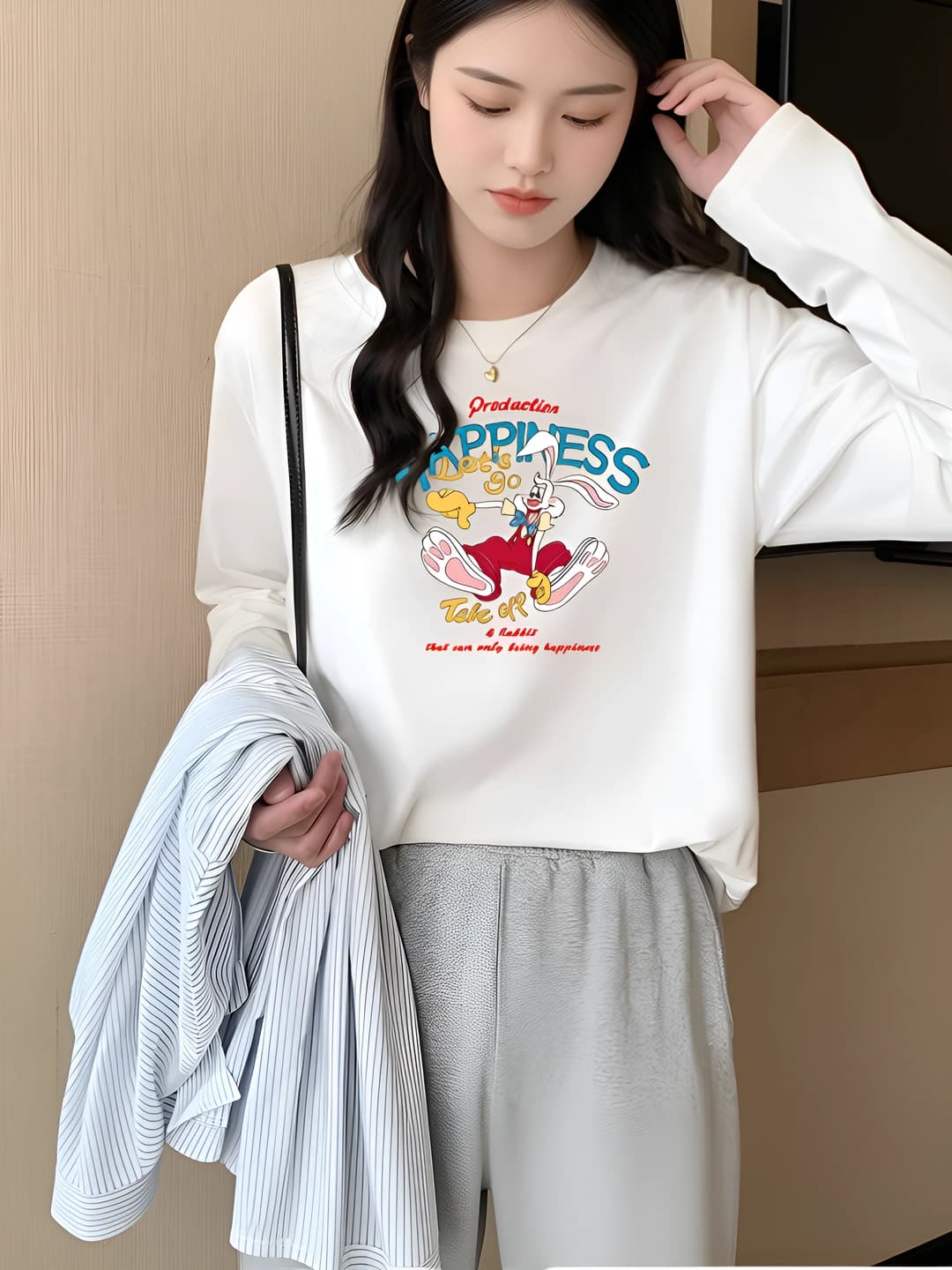 Hip Hop Rabbit White-230G