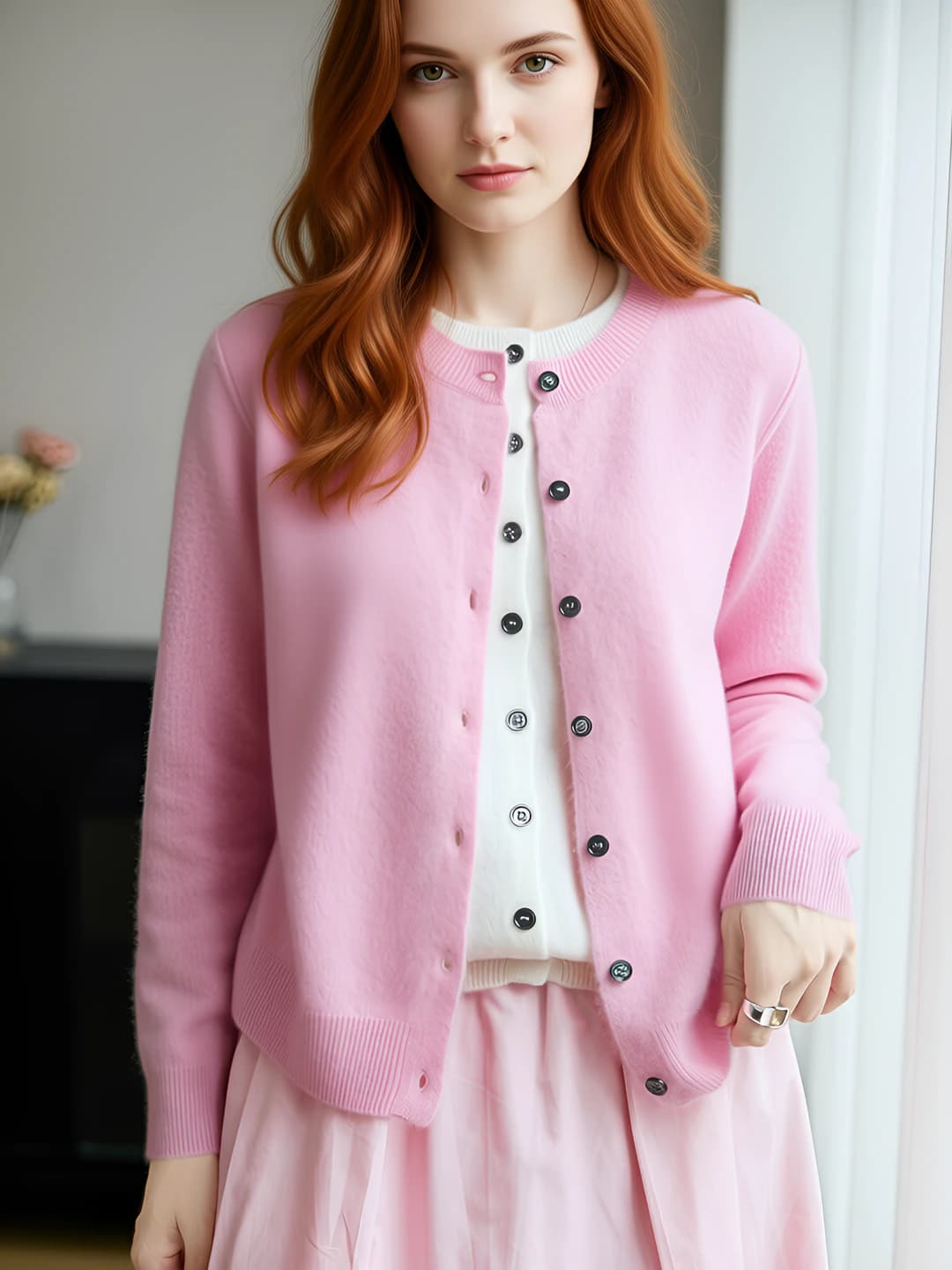 Pink + White
