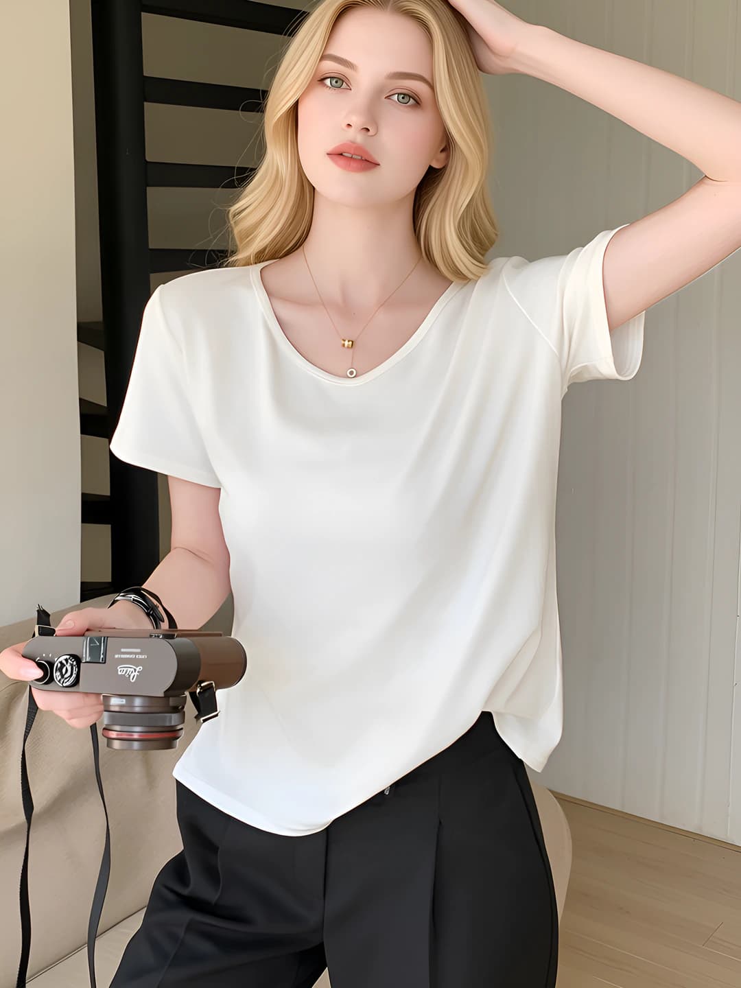 White T-shirt