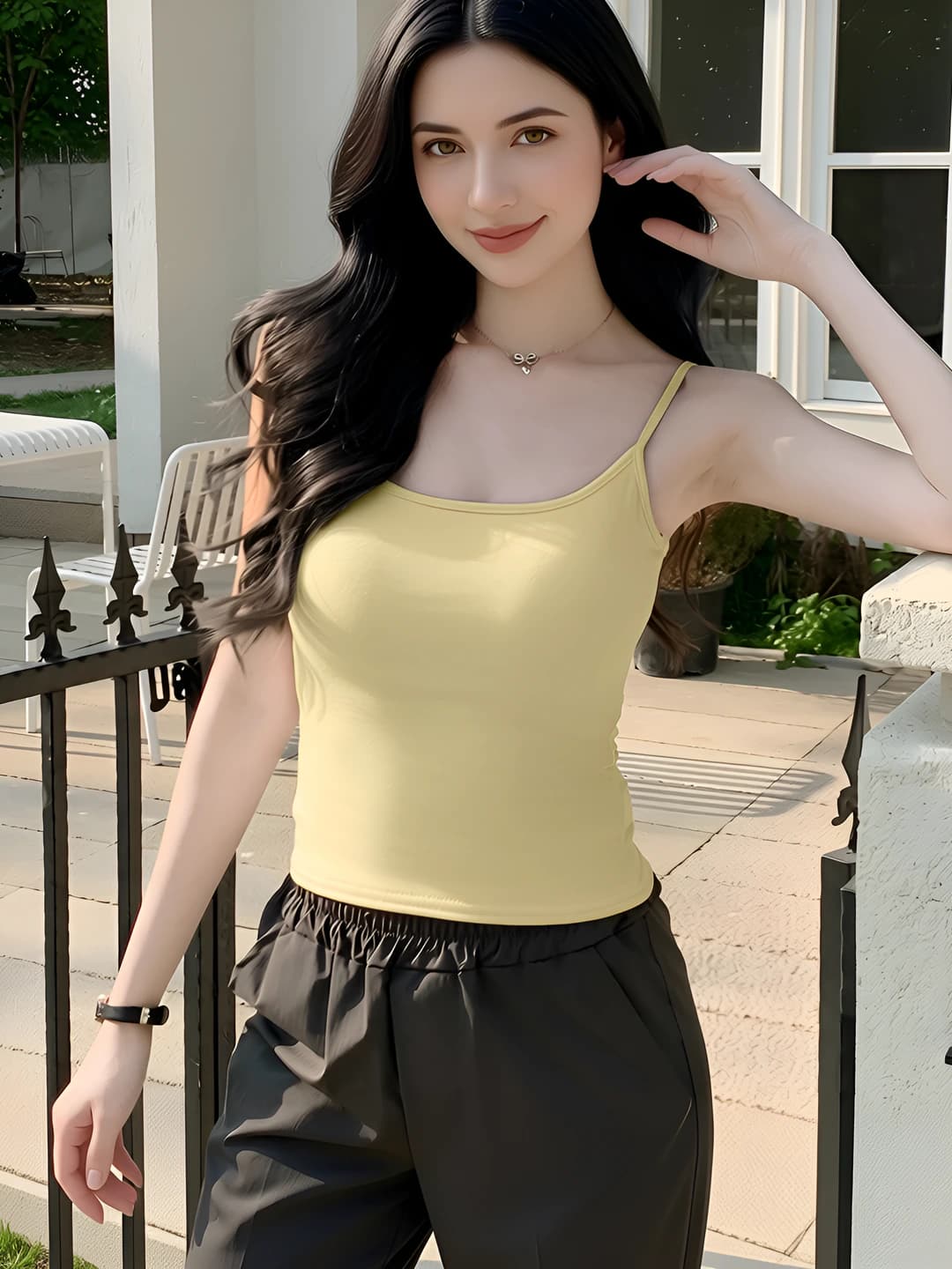 Cream yellow
