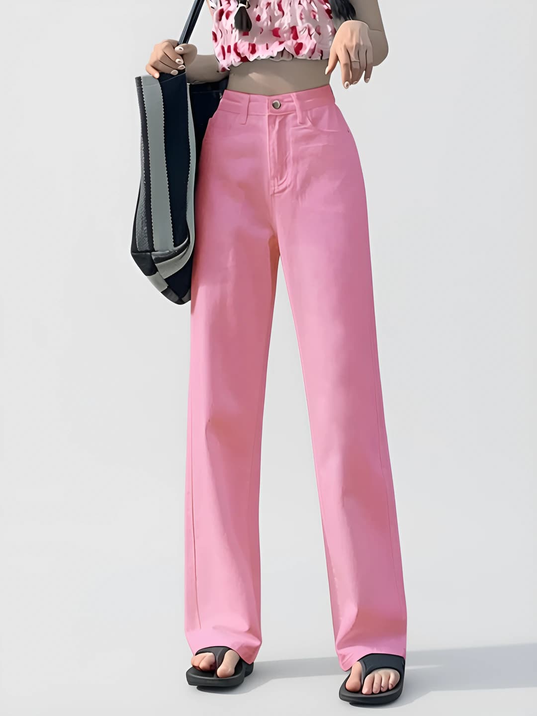 0.5" thin strap, pink, 1 pc