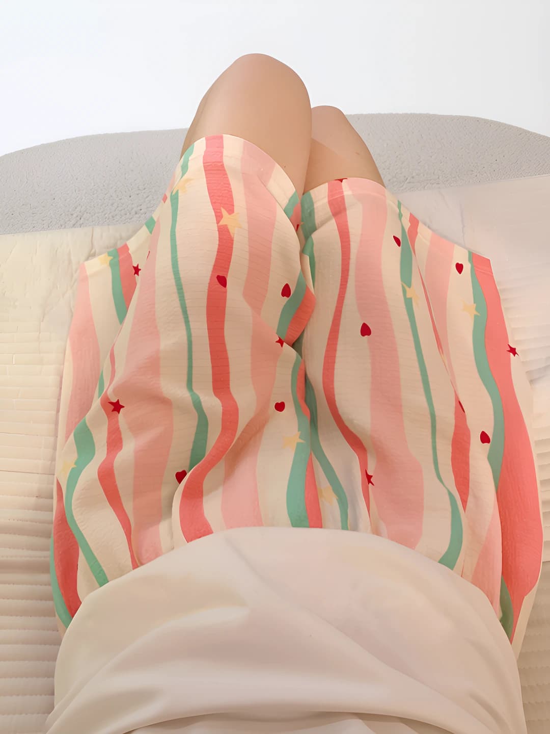 Colourful striped