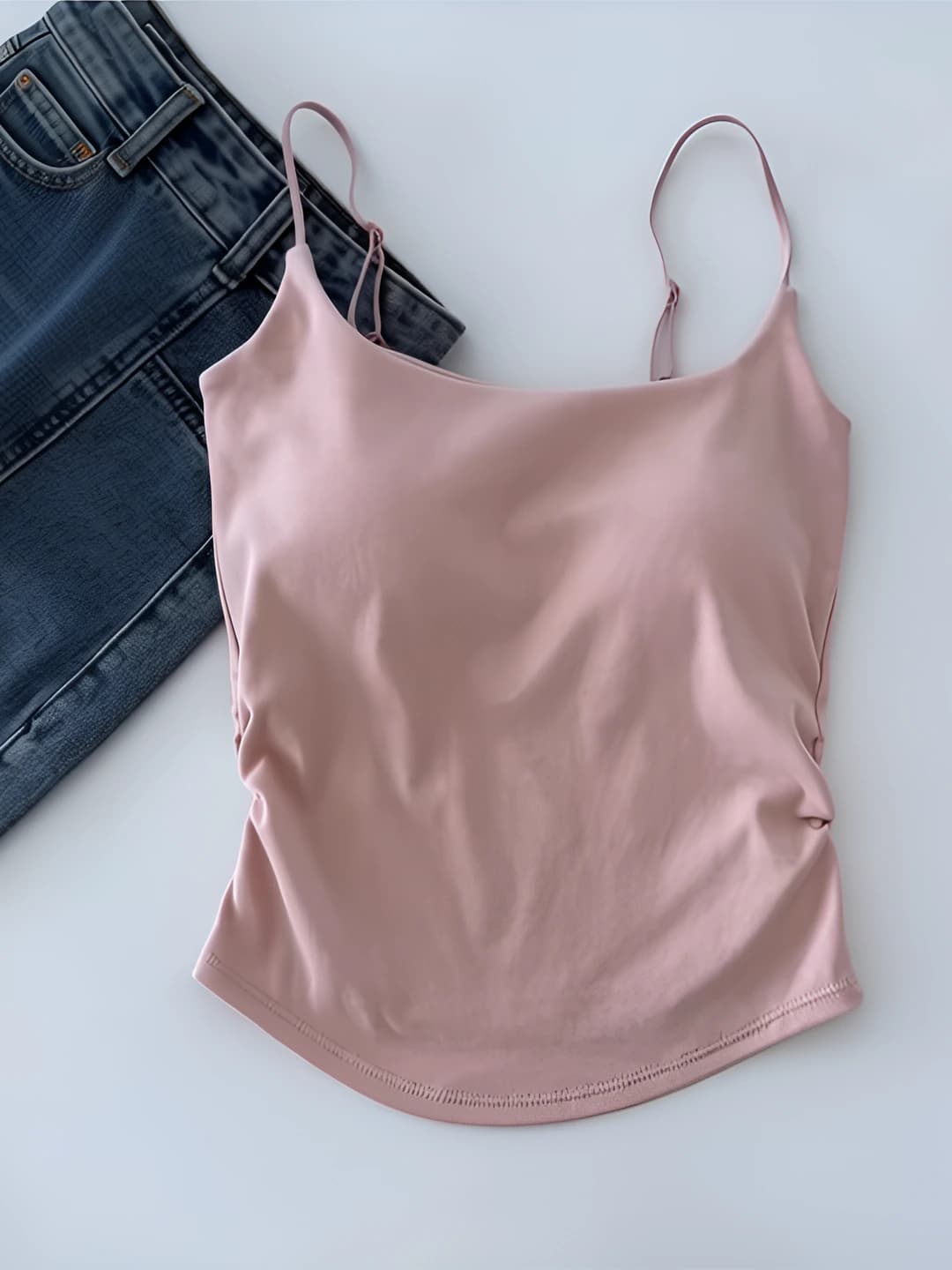0.5" thin strap, pink, 1 pc