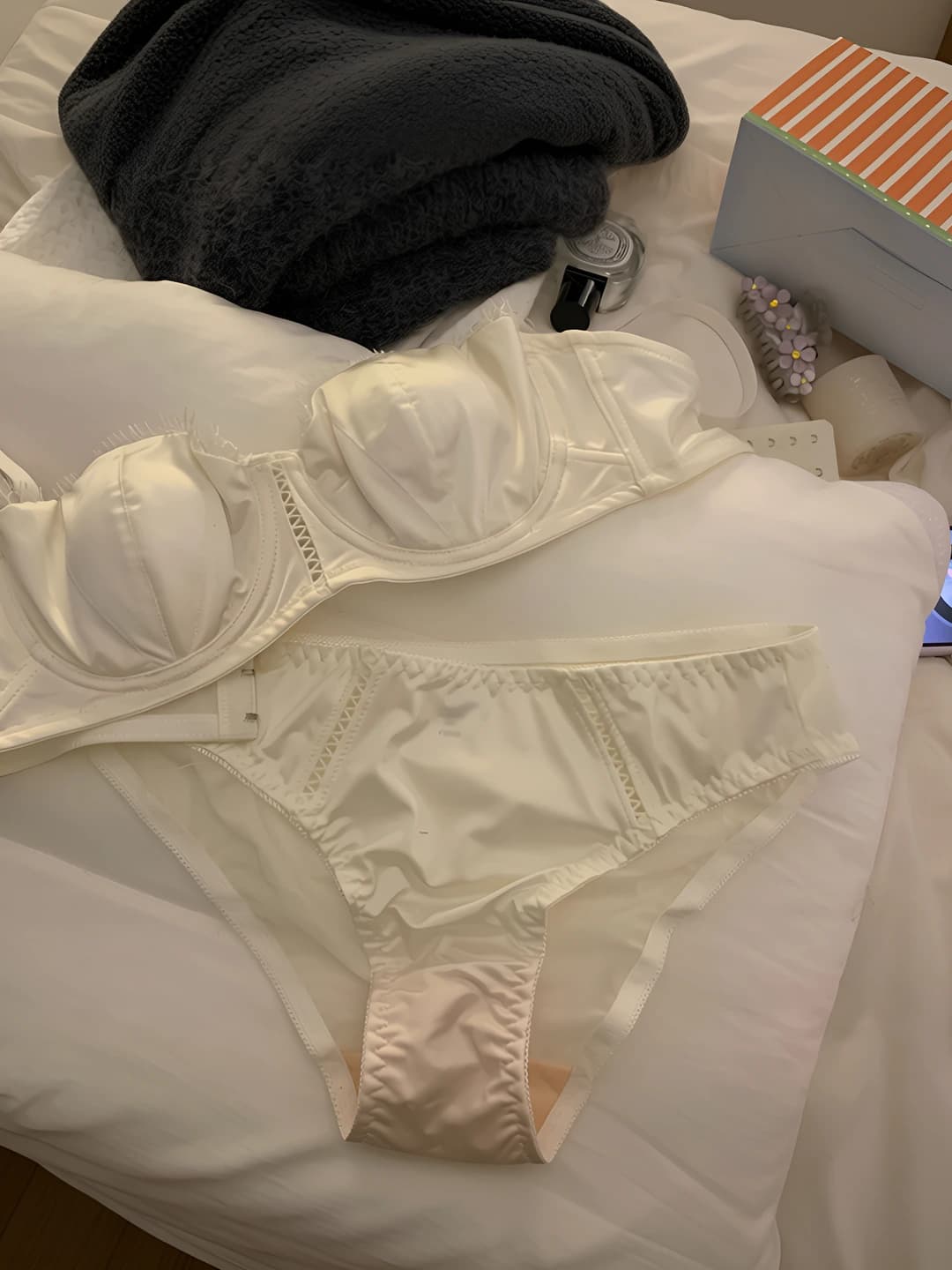 White suit