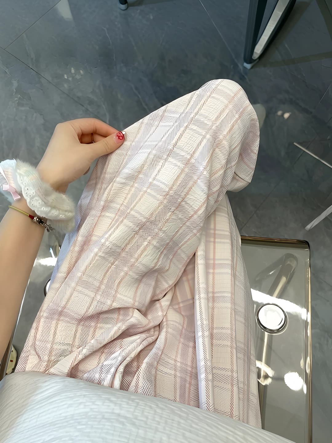 Женские пижамные брюки в клетку, большой размер, свободный крой, укороченные брюки 7/8, всесезонный, повседневный