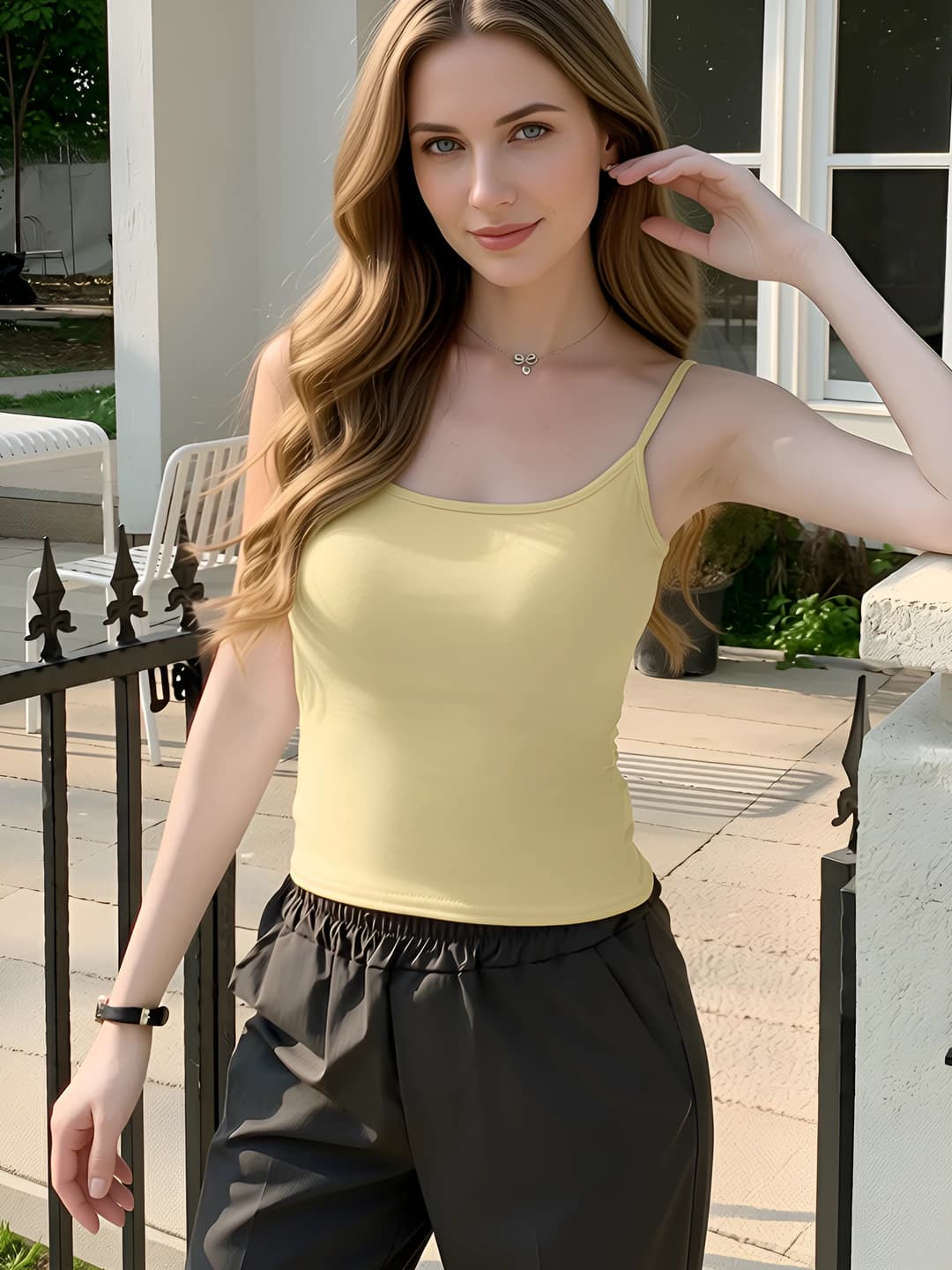 Cream yellow