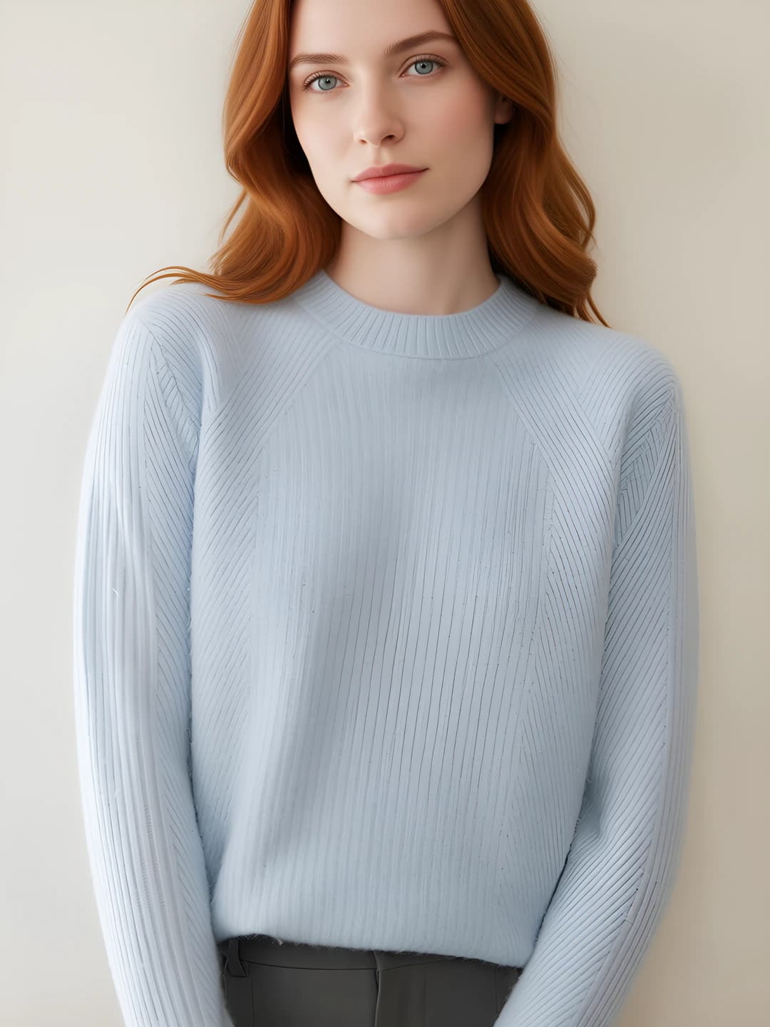 Light blue plaid