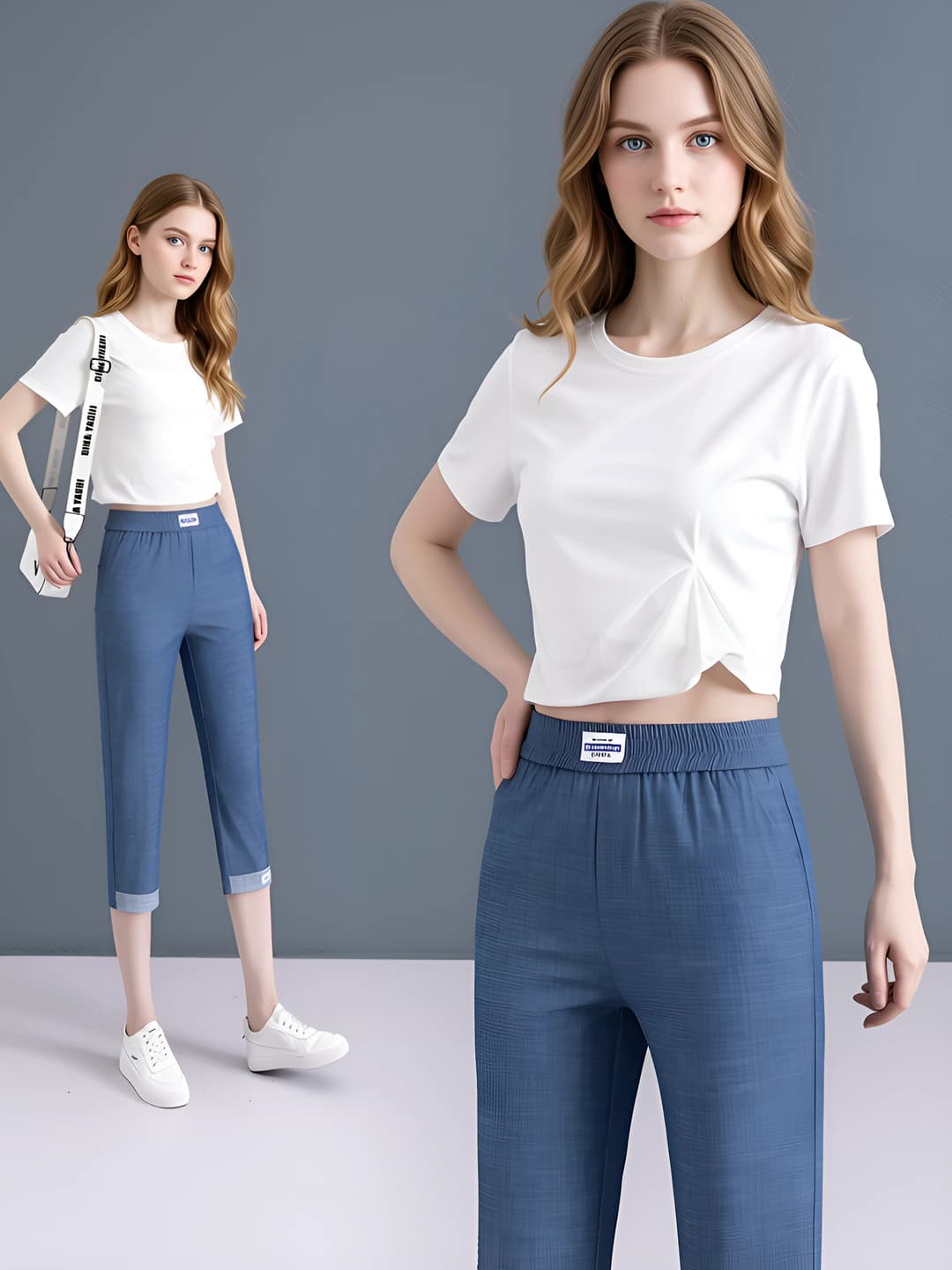 Синий Tencel 604 7/10