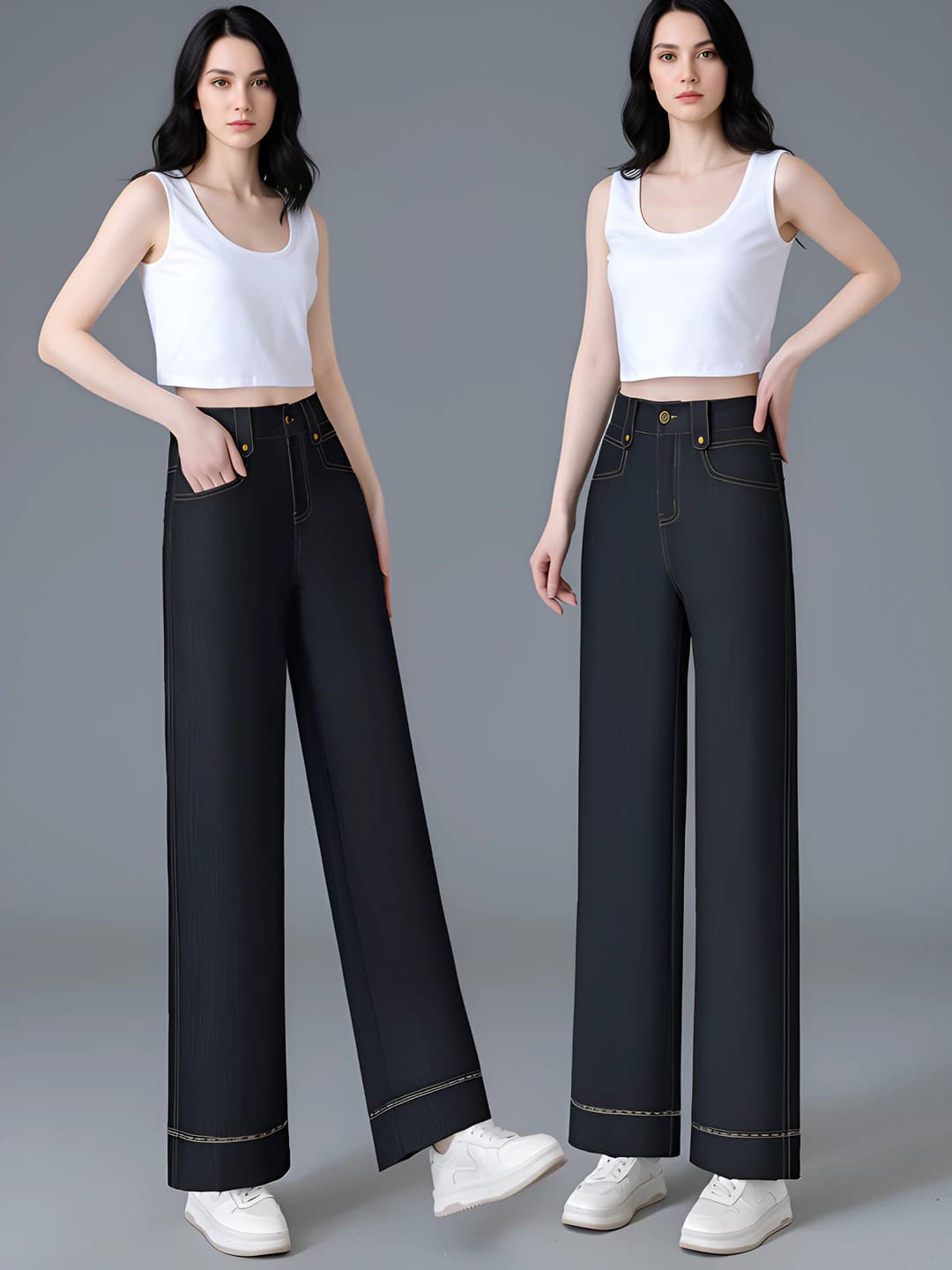 Denim black long, 517