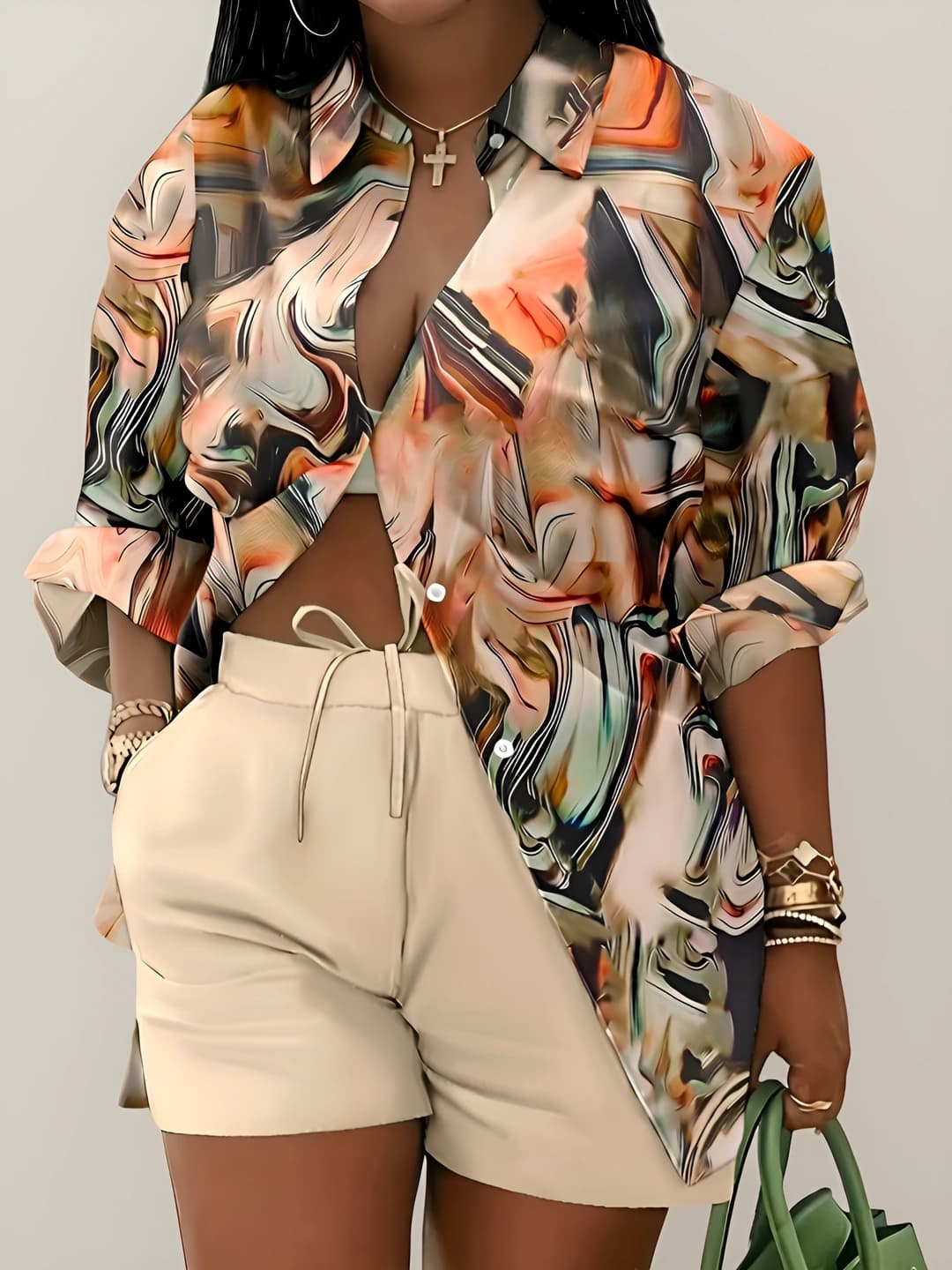 Xaki print