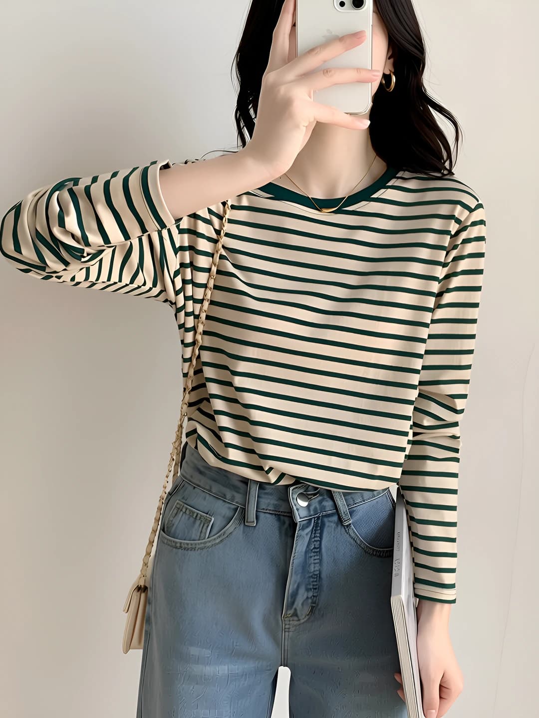 Green stripes