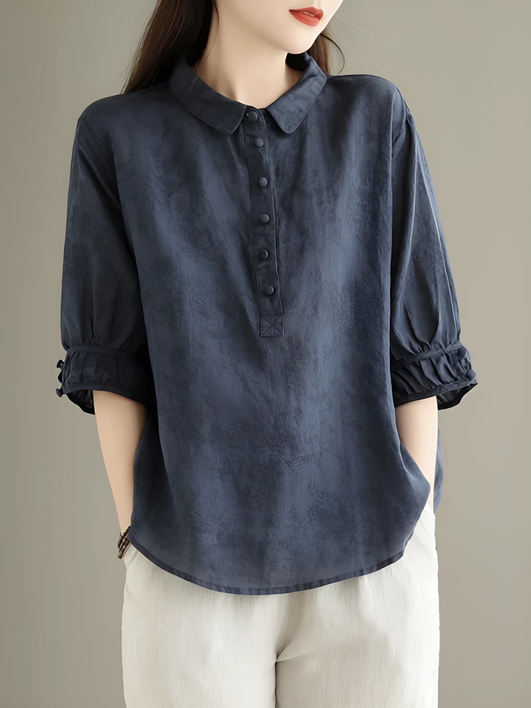 To'q ko'k [Tencel paxta]