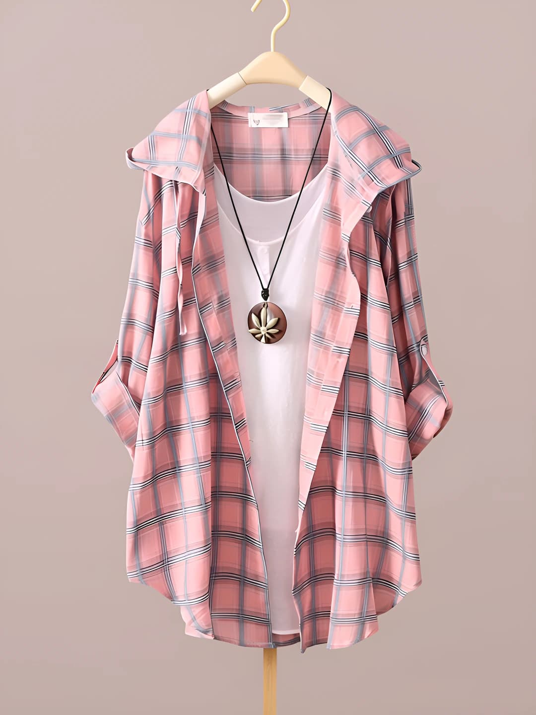 Pink checkers
