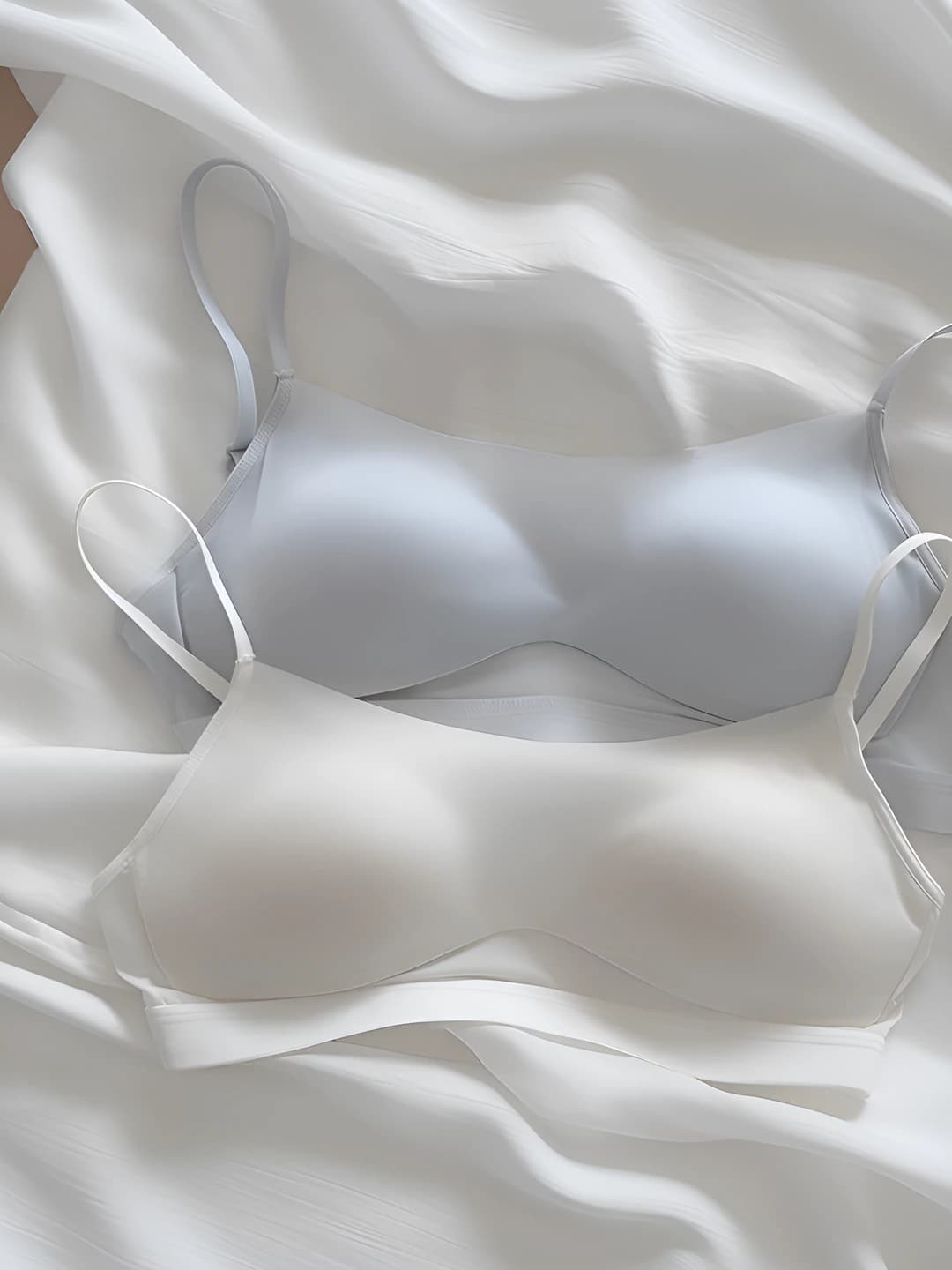 Women's thin seamless breathable tank top style bra