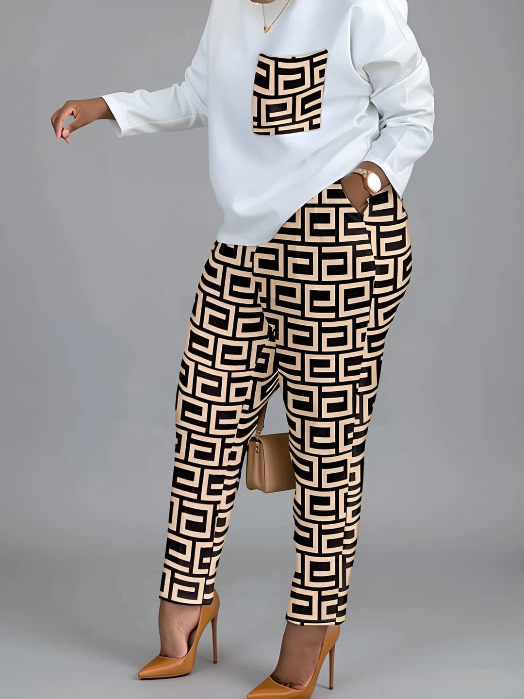Oq labirint print