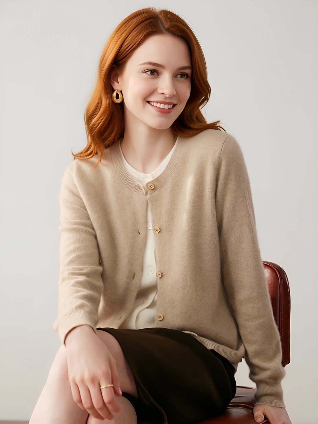 Oatmeal camel + white