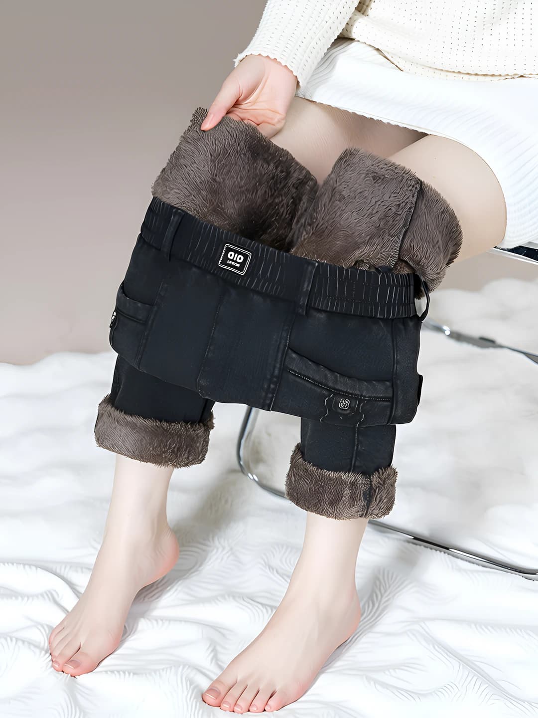 Black-Grey Fleece 707