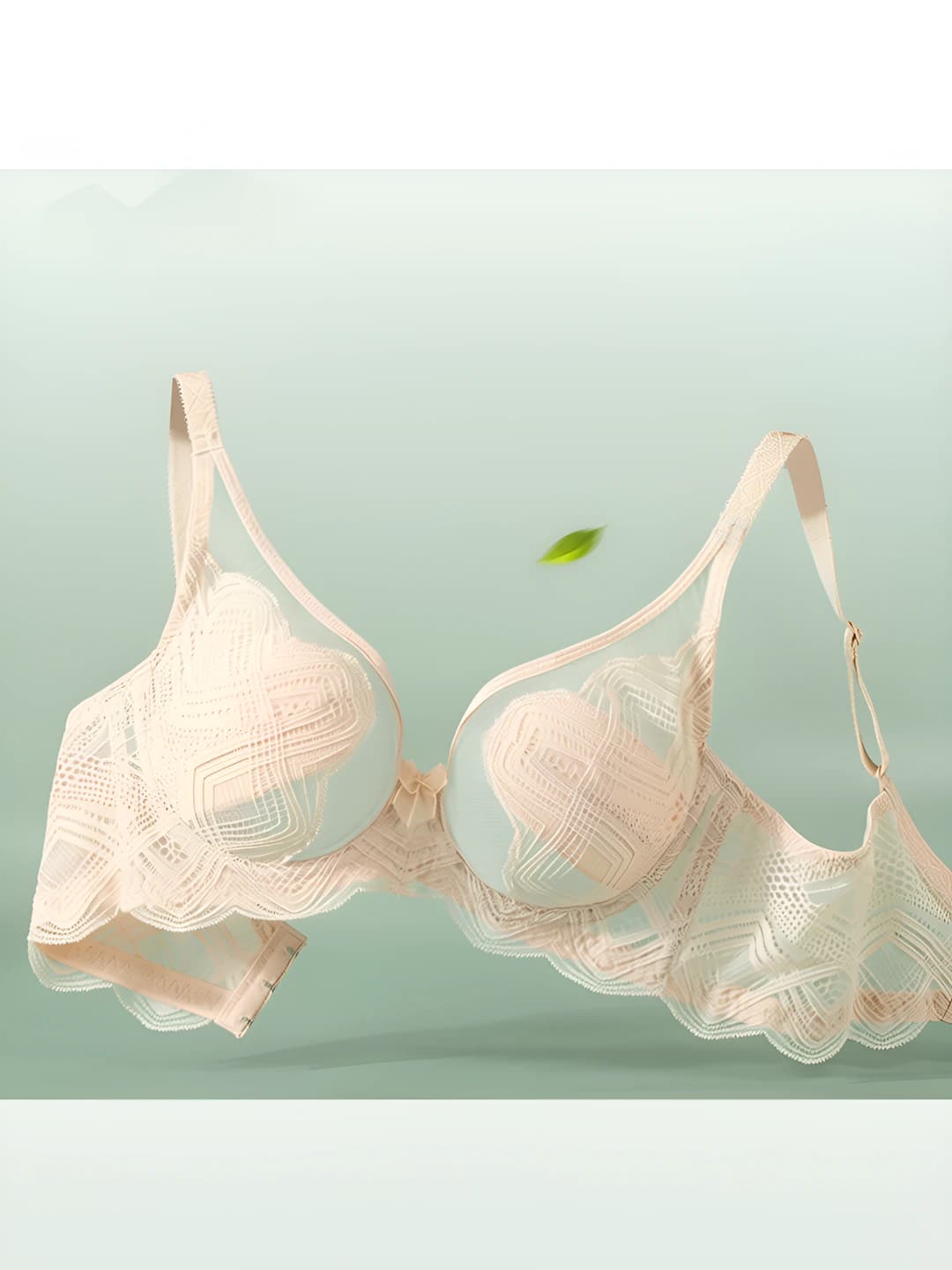 Women's ultra-thin bra with soft underwire, small bust effect, for summer
