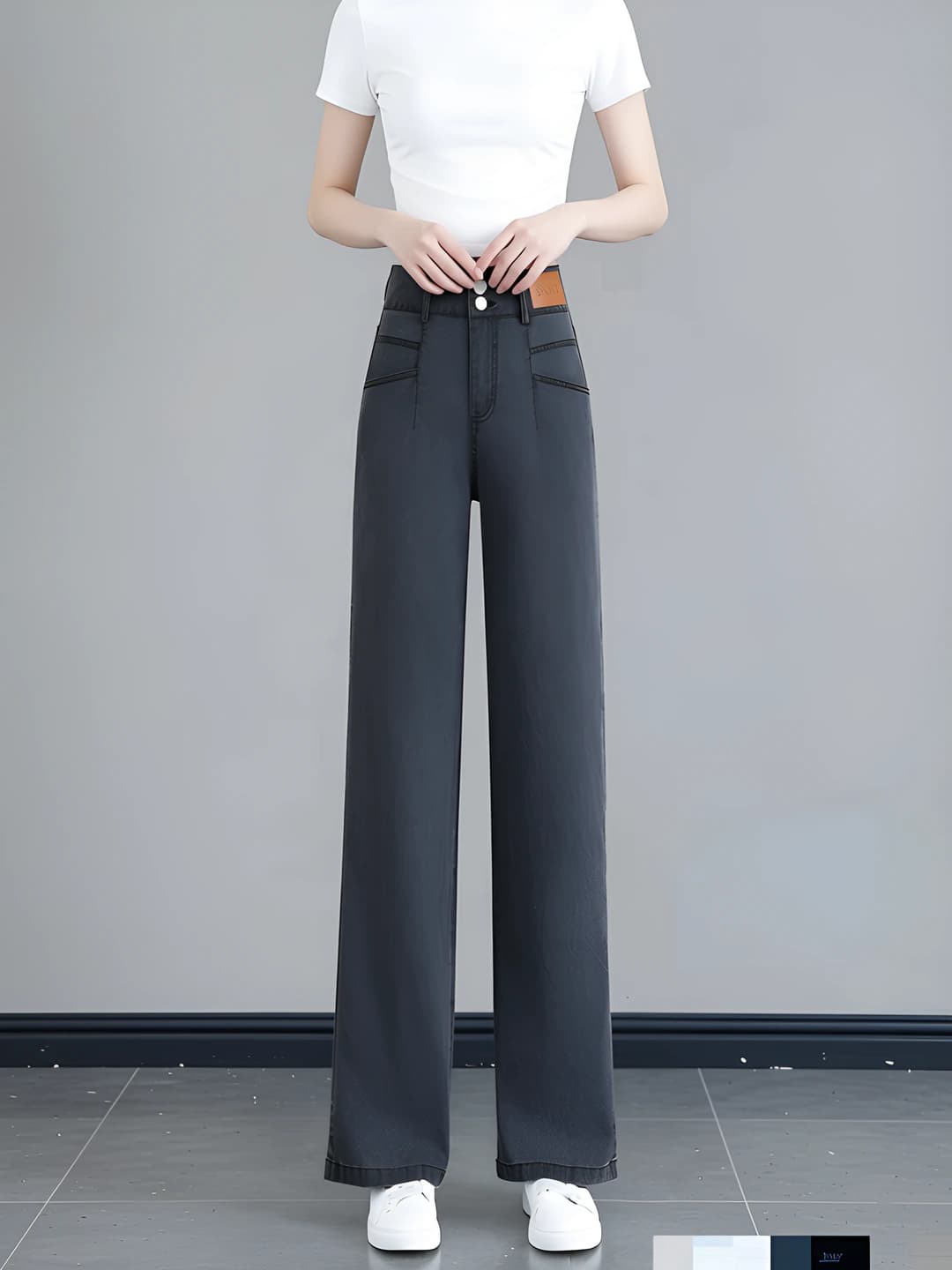 Black-grey, long