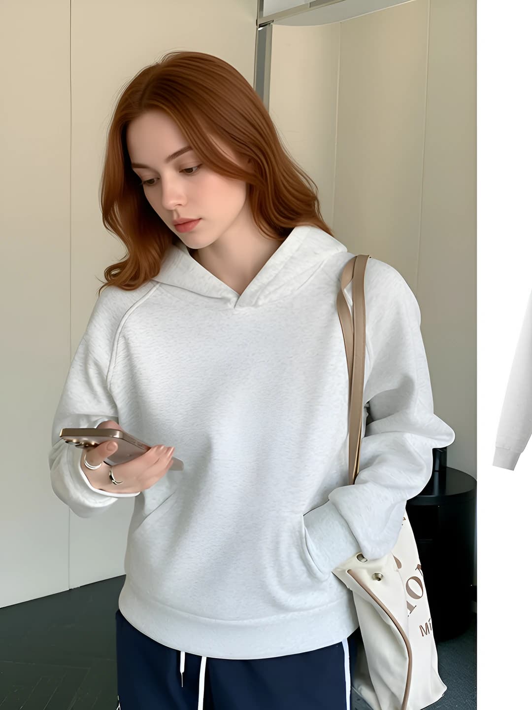 White grey