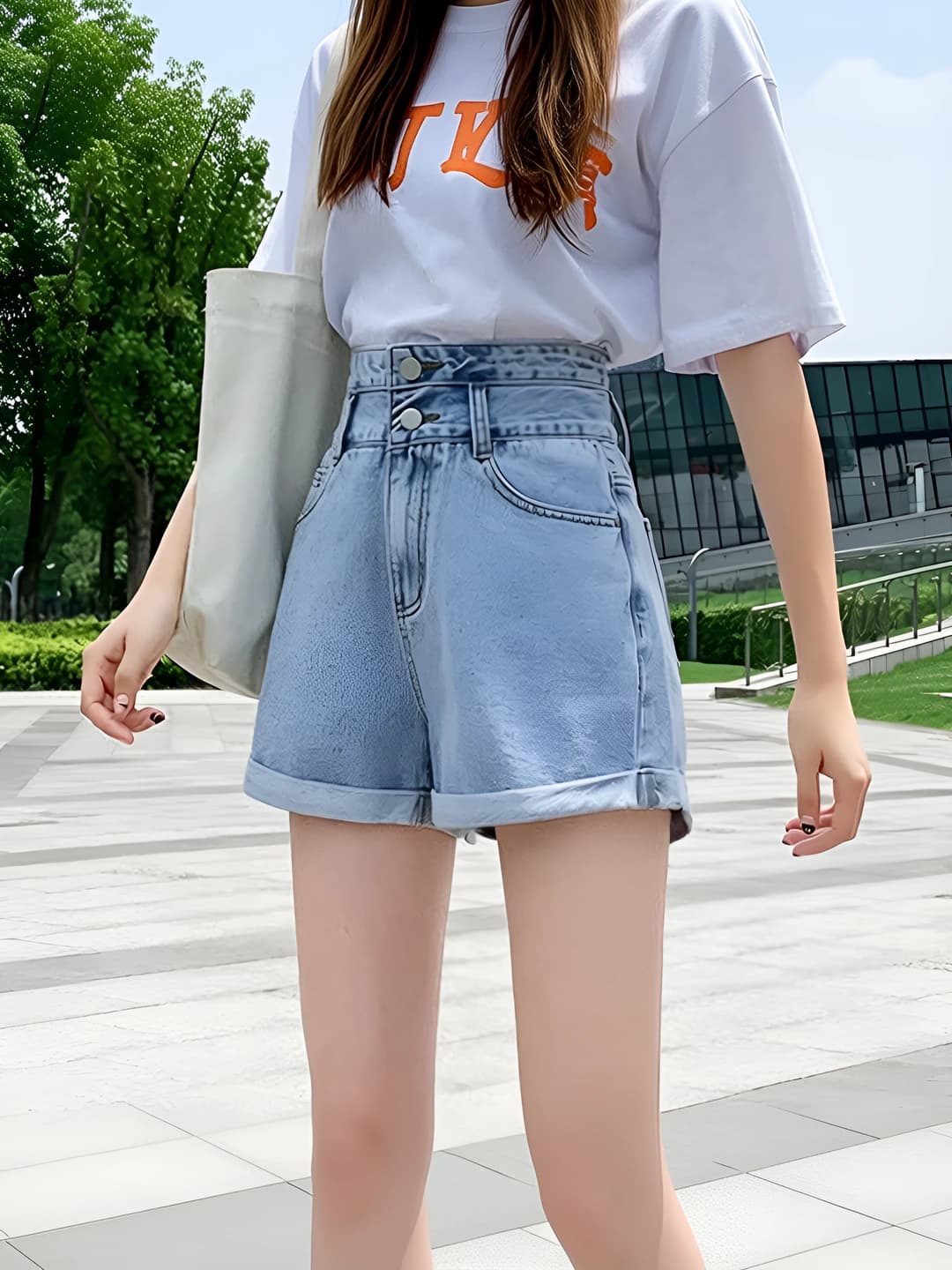 Light blue plaid