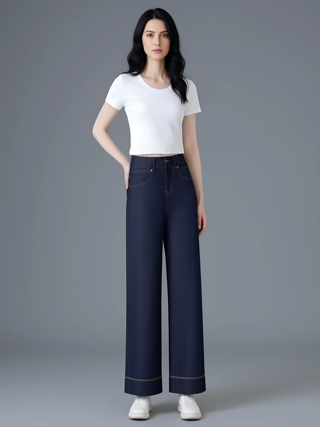 Denim blue, 9 inches, 517