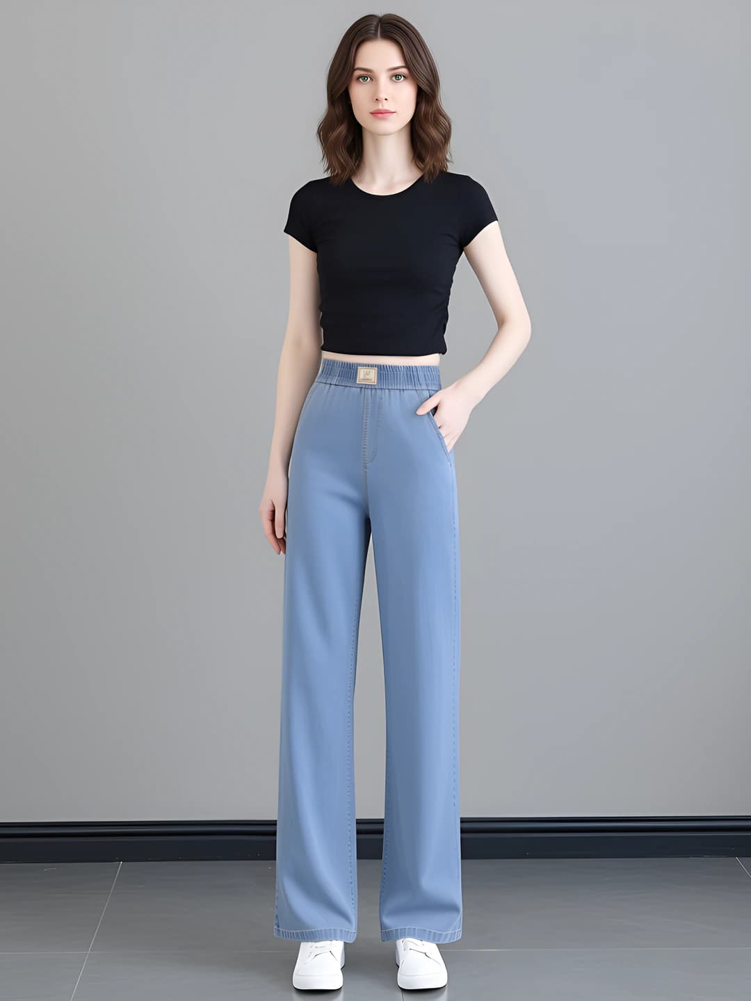 Light blue long 022