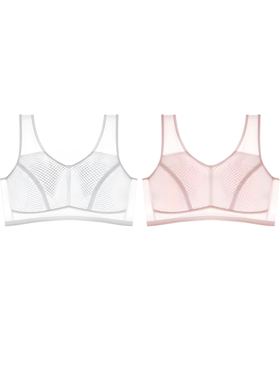 Pink + White (Pullover)