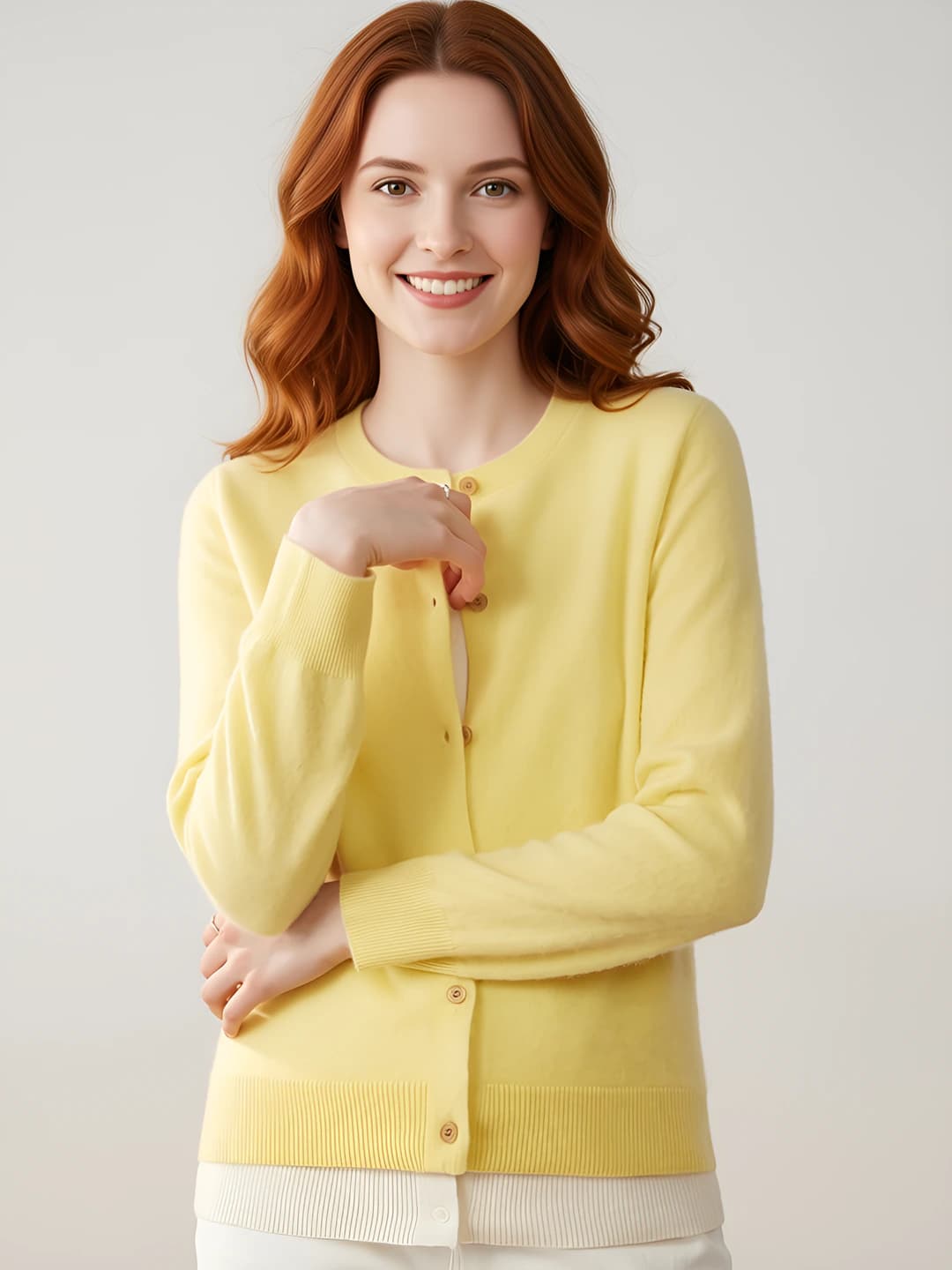 Lemon yellow + white