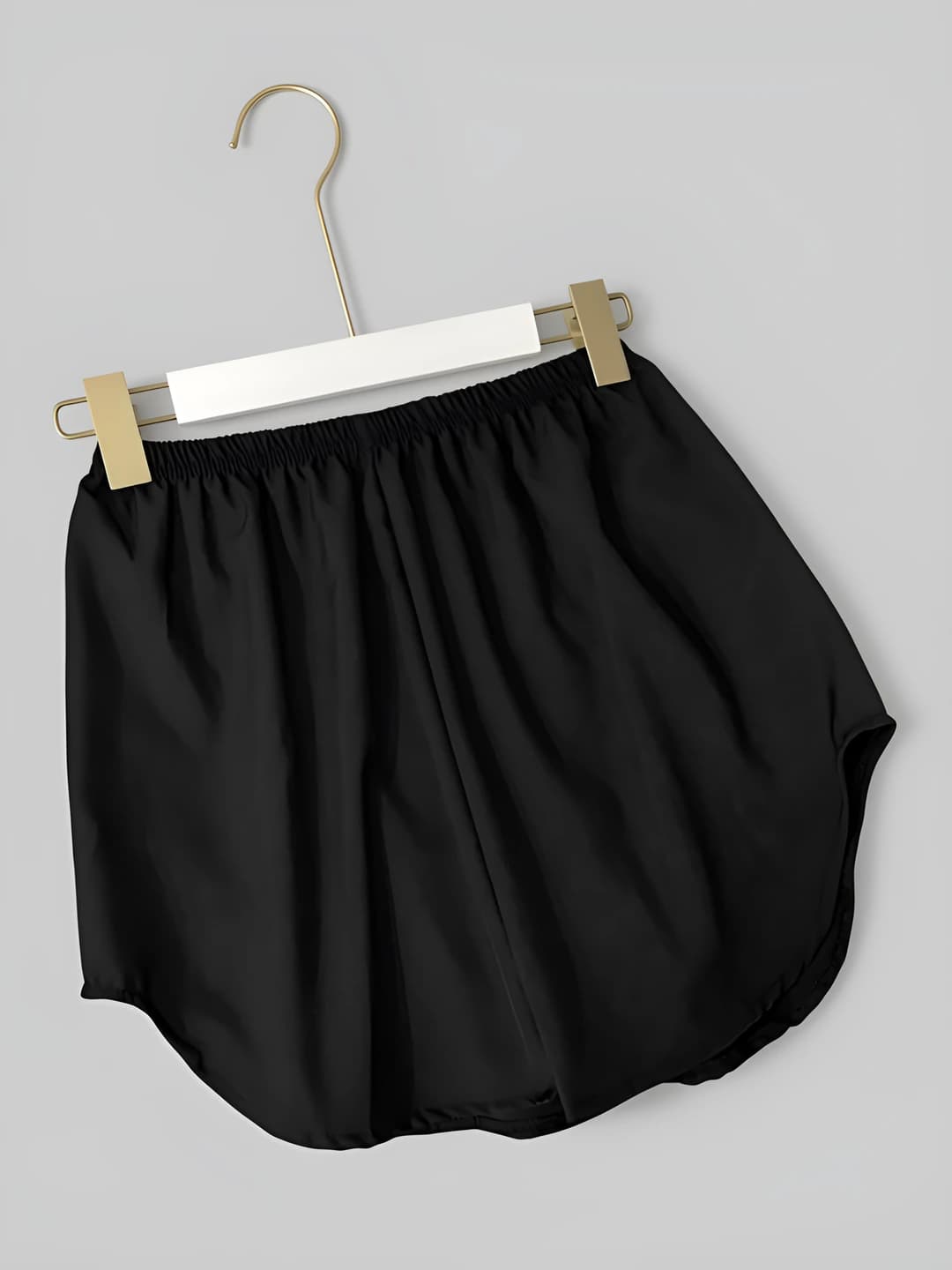 67# Black shorts [Chiffon]