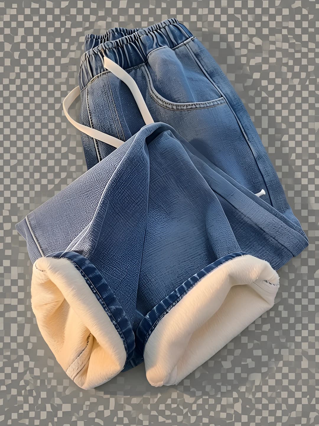 Vintage blue~Fleece lined