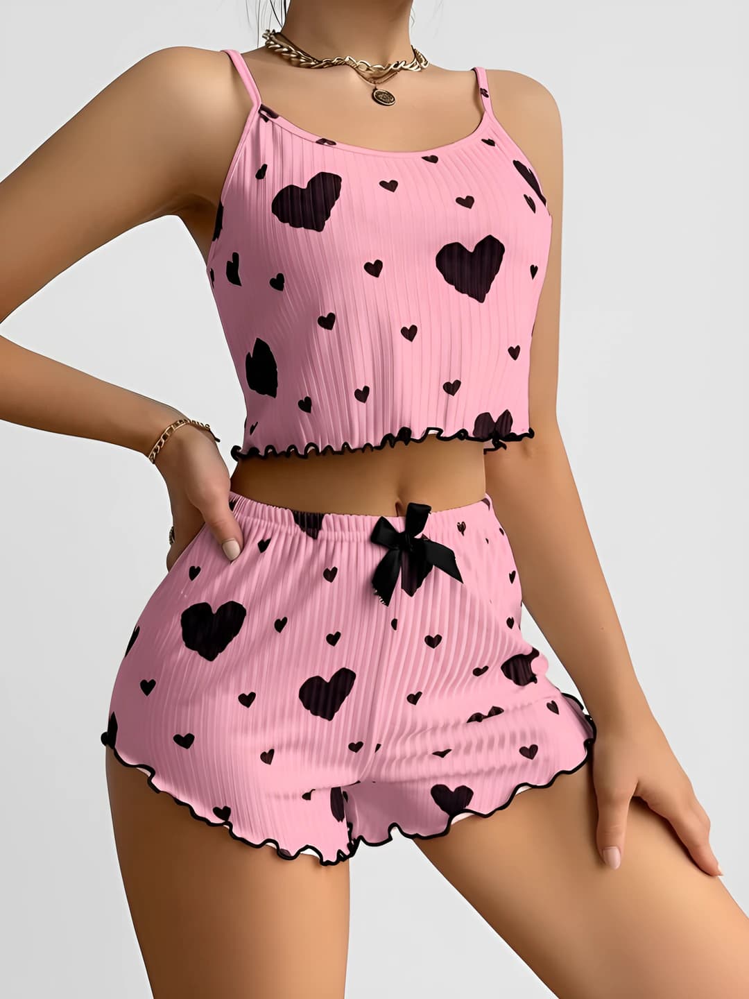 Black & pink
