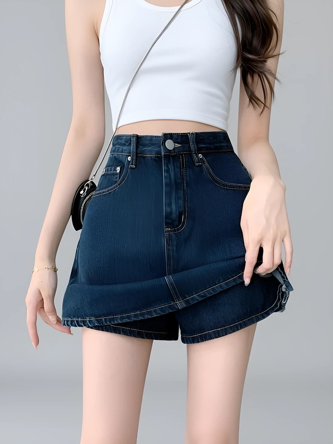 Denim Skirt (1 pc)