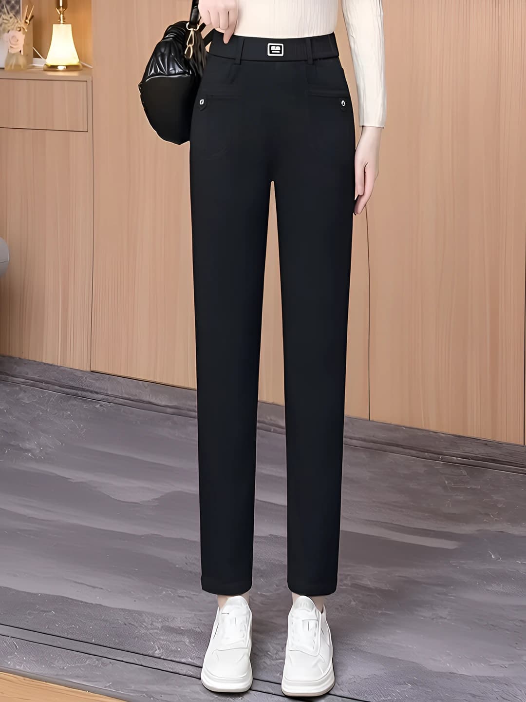 Чёрные брюки 707