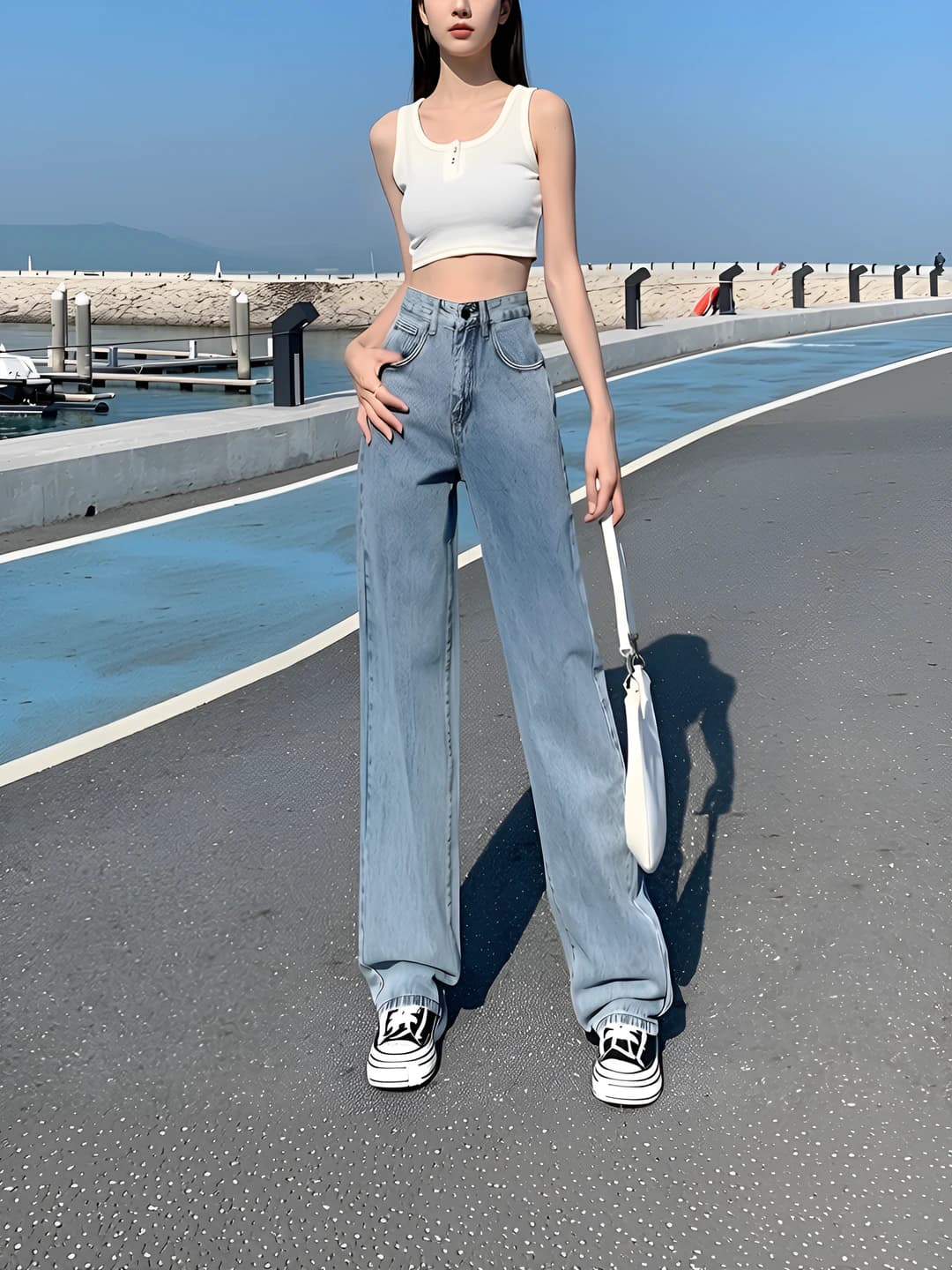 Light blue plaid