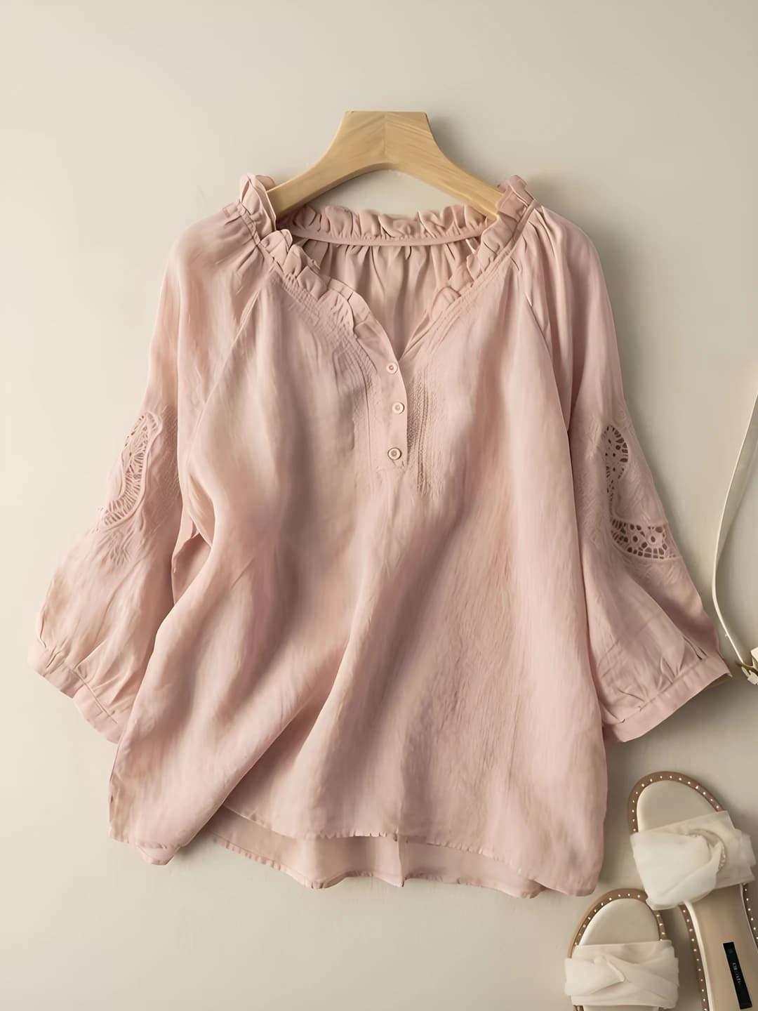 0.5" thin strap, pink, 1 pc