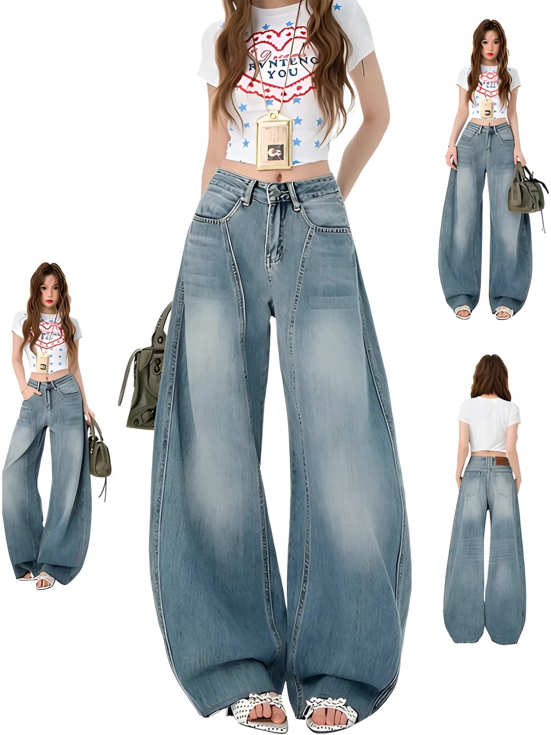 Vintage blue