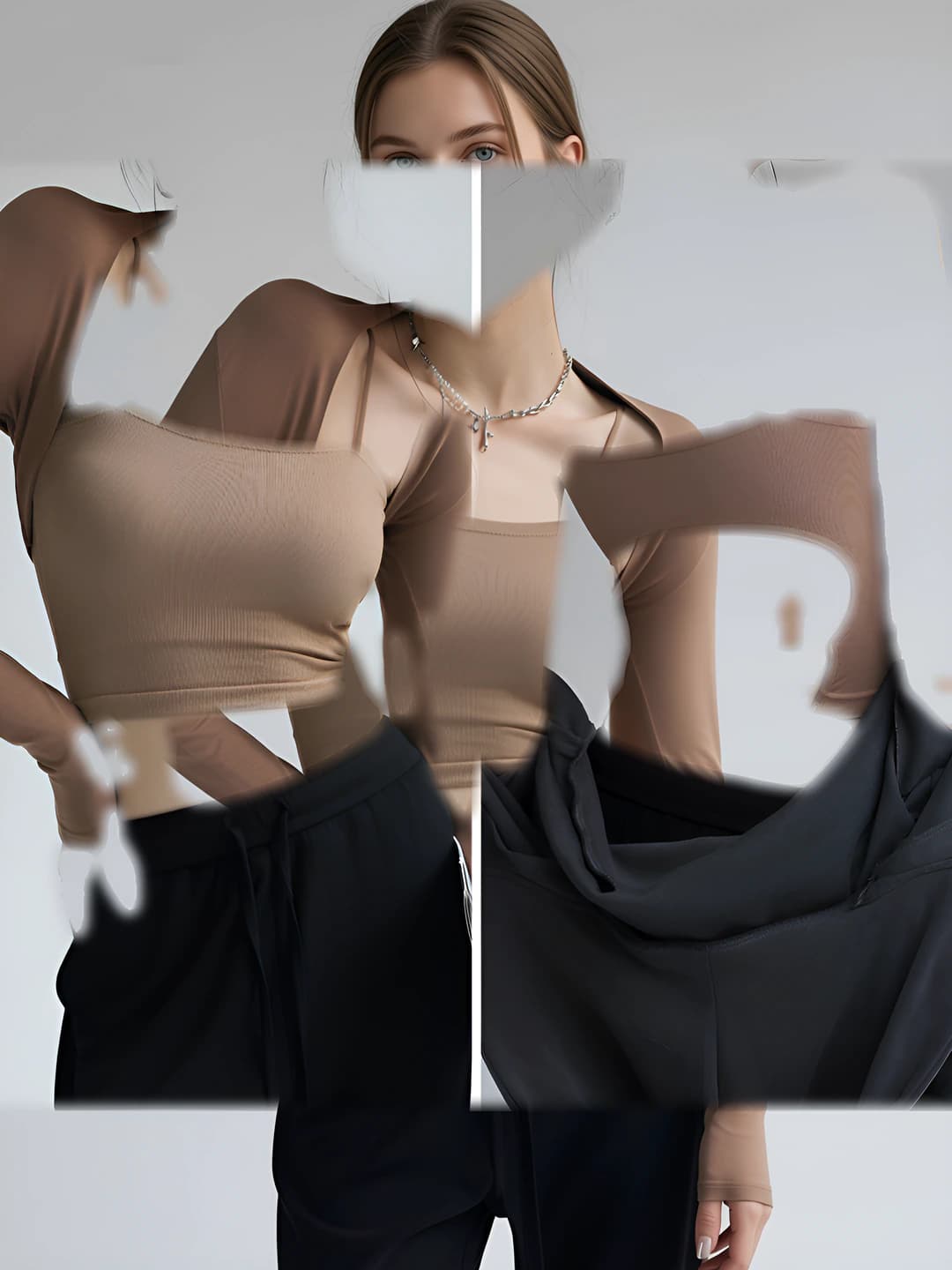 Khaki skin