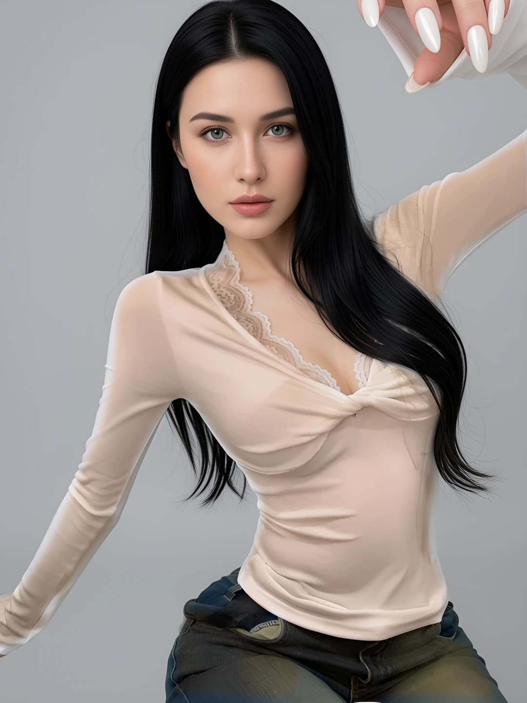 Белая футболка