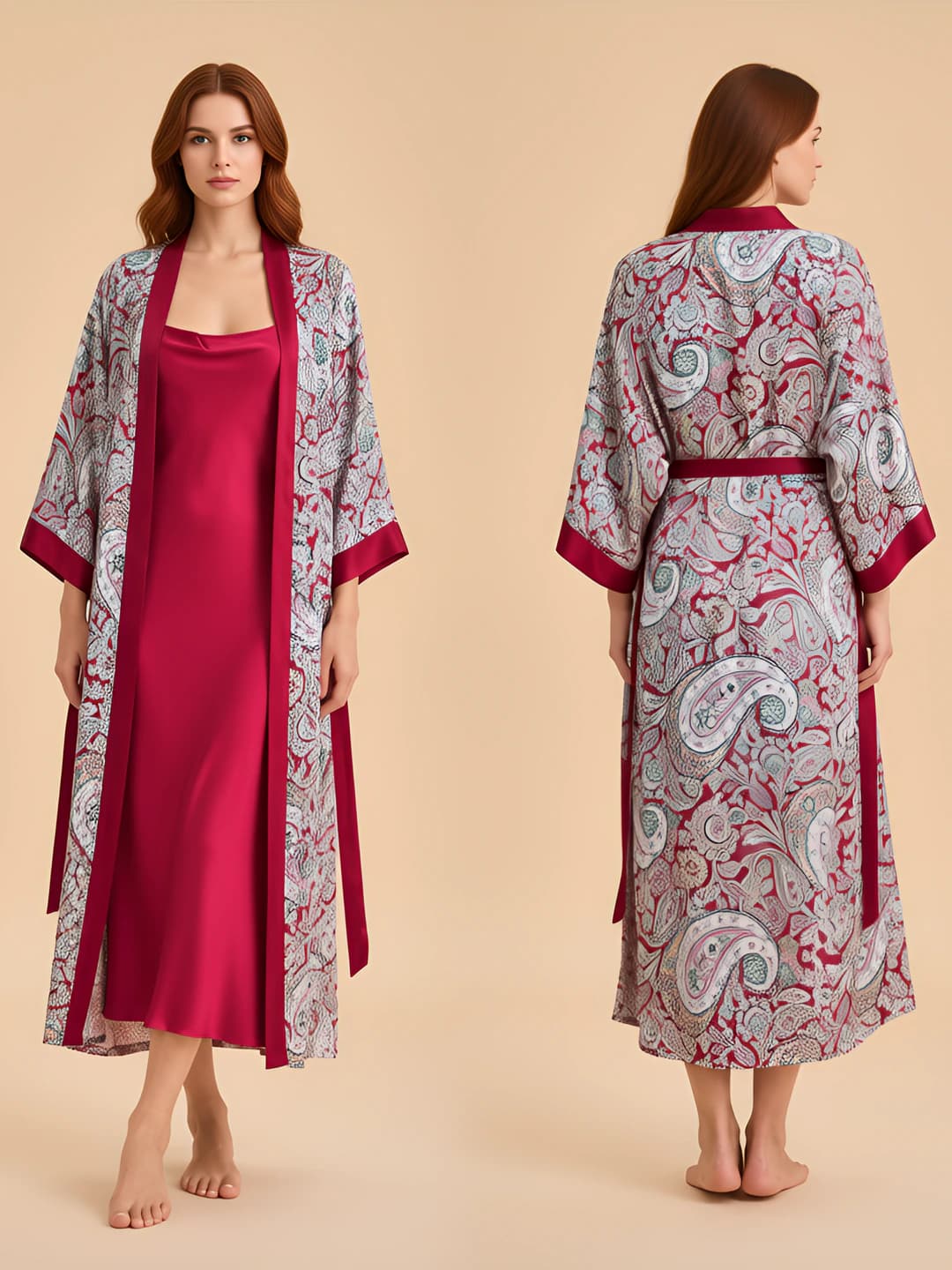 3976 Red amber (set)