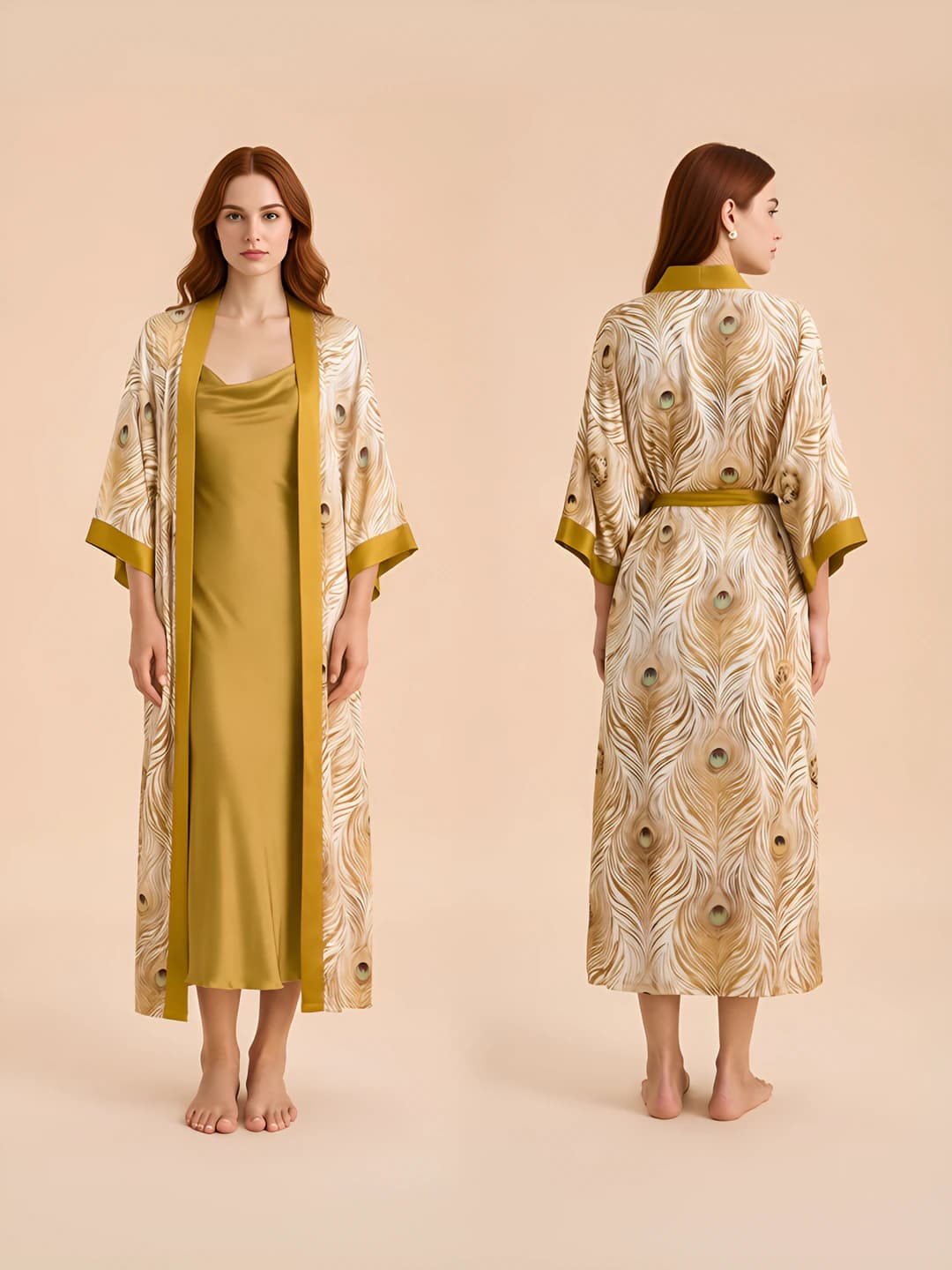 3976 Gold winged bird (set)