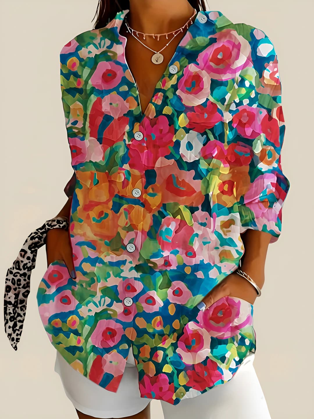 Multicolour rose