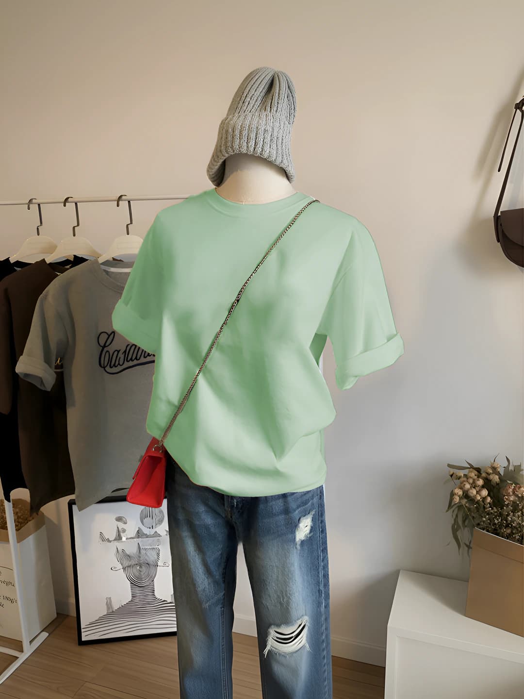 Mint green