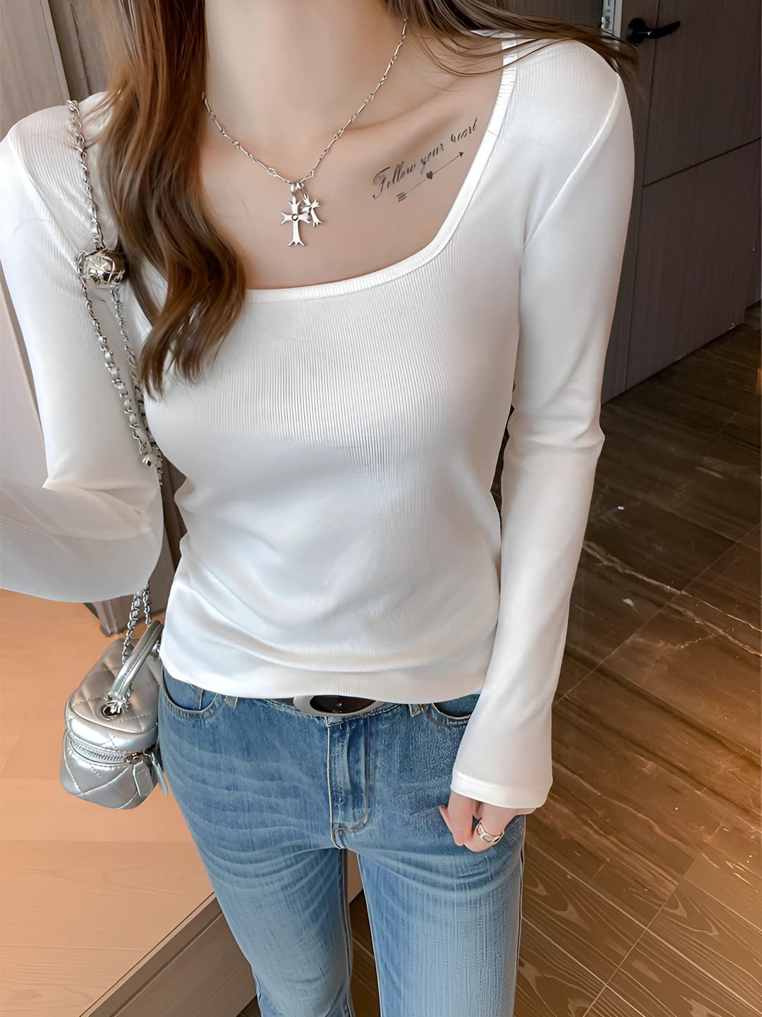 White T-shirt