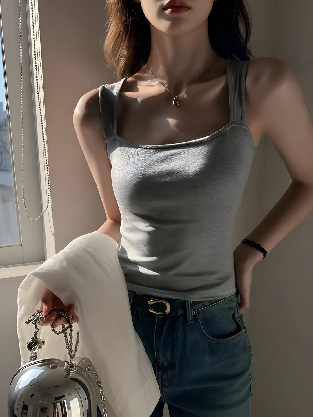 Light denim grey