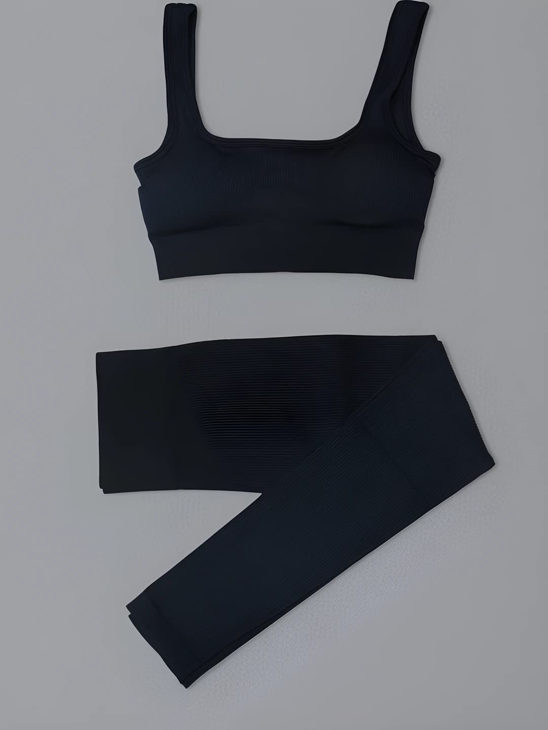 Black bra pants