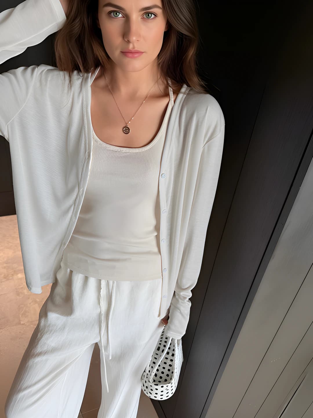 Moon cotton white