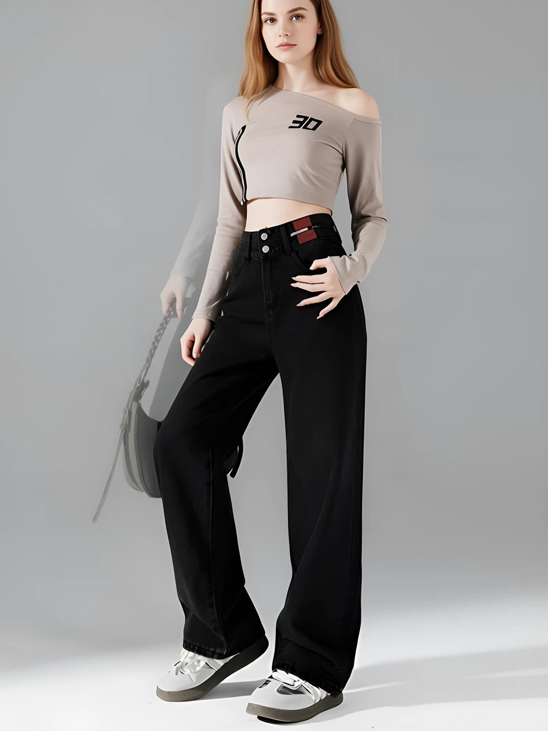 Black with fleece